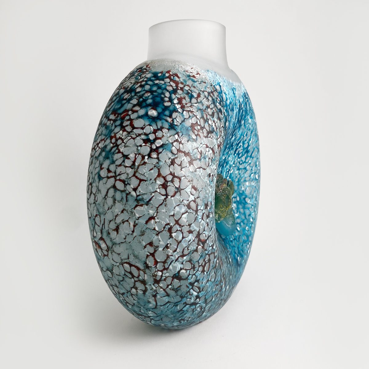 Grand vase "Reef" de Kjell Engman pour Kosta Boda – Image 7