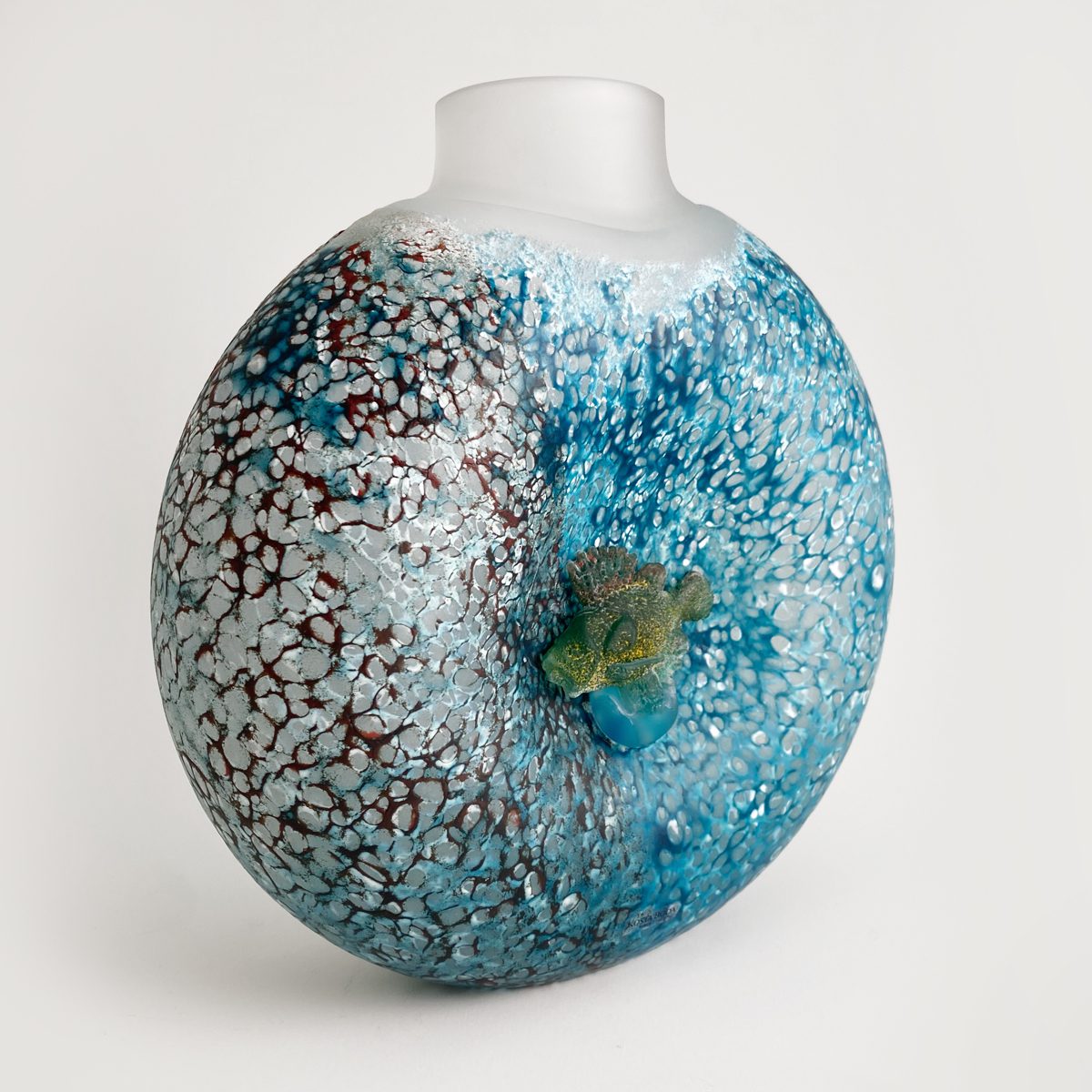 Grand vase "Reef" de Kjell Engman pour Kosta Boda – Image 2