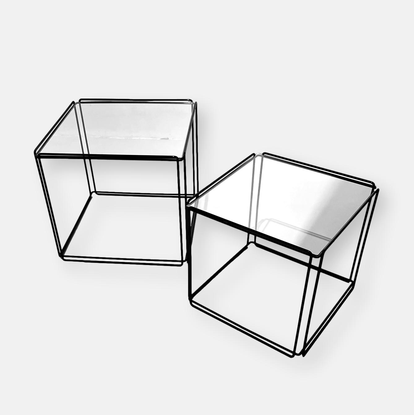 Tables gigognes Isocèle / Max Sauze c.1970