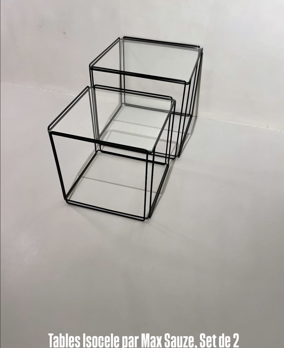 Tables gigognes Isocèle / Max Sauze c.1970 – Image 9