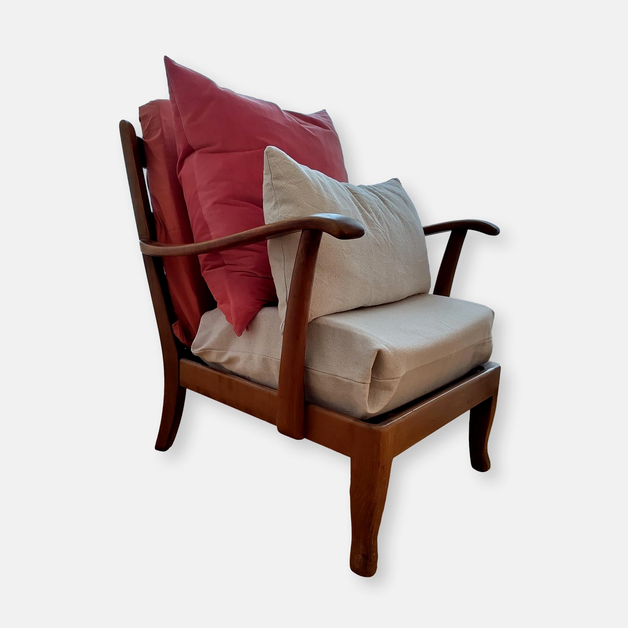 Ancien fauteuil en bois