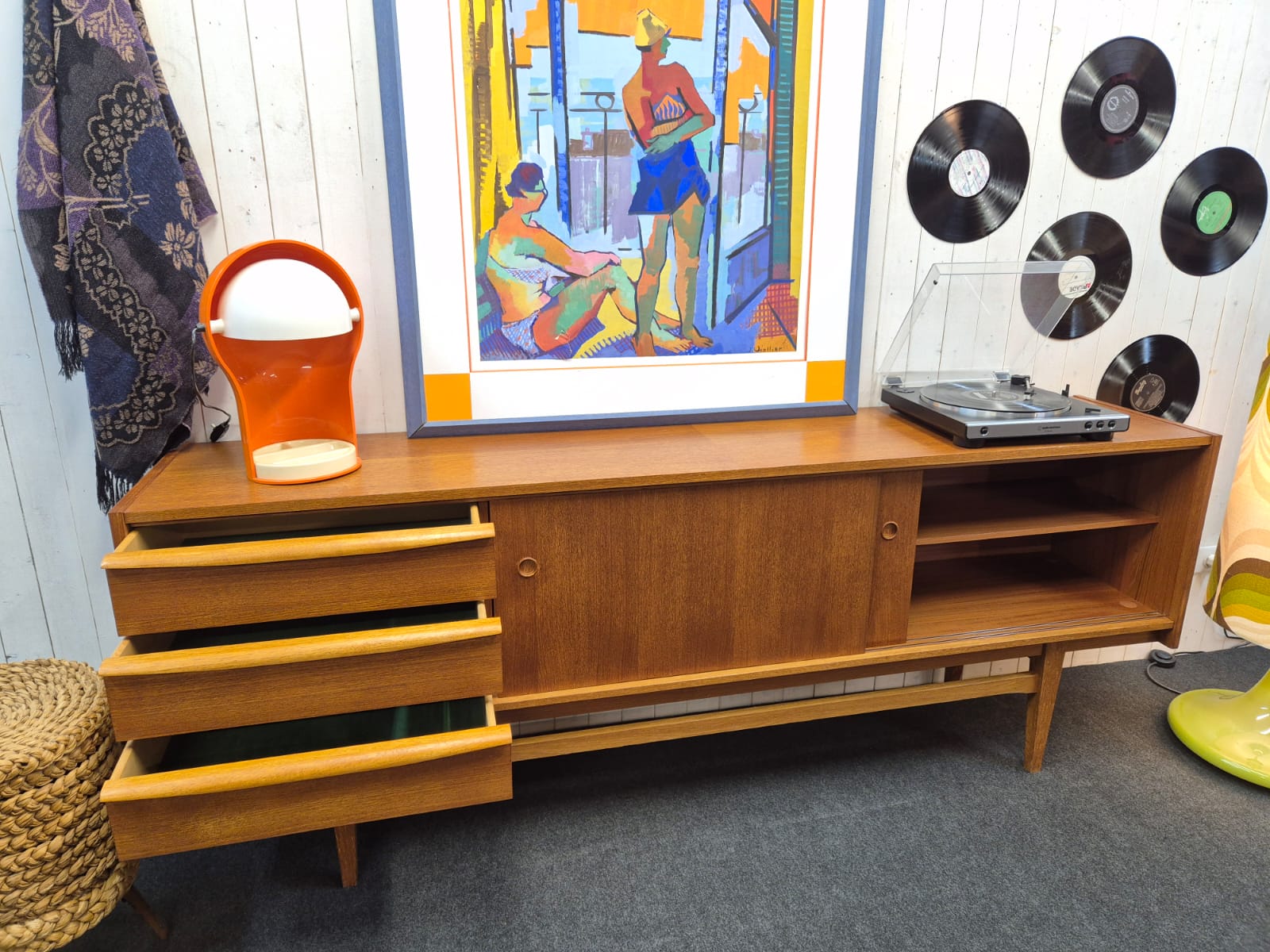 Enfilade scandinave vintage – Image 3