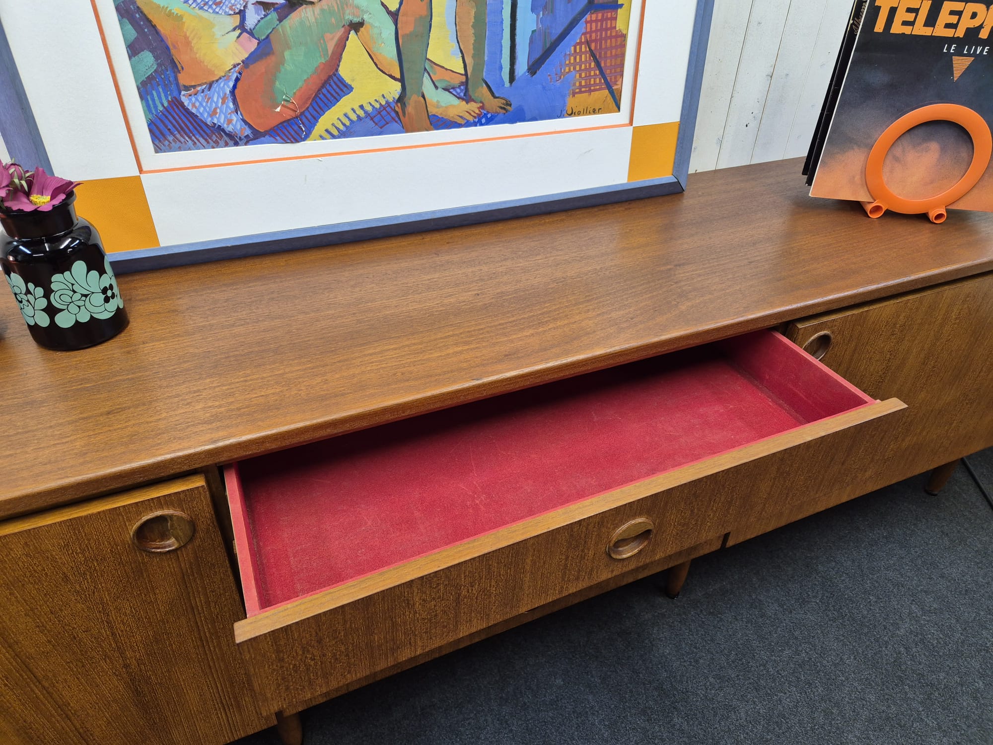 Enfilade scandinave vintage – Bild 8