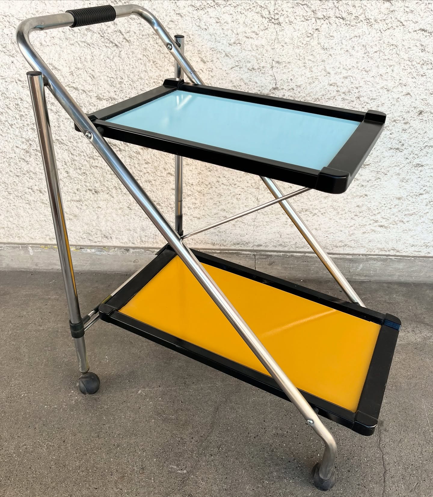 Chariot vintage bicolore – Image 2