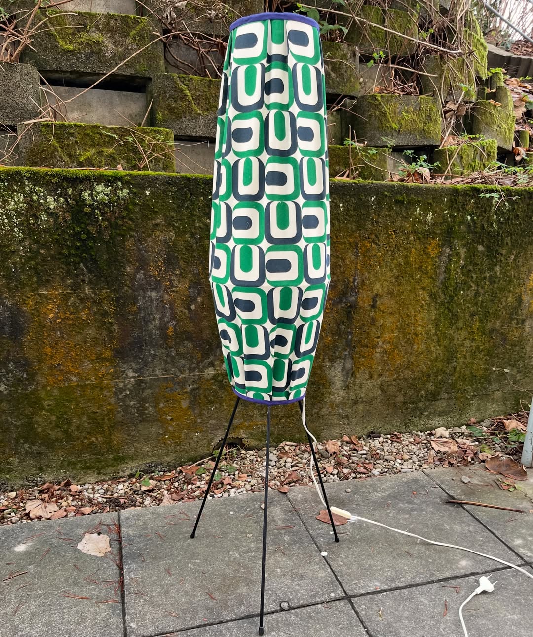 Lampe sur pieds tripode vintage – Bild 2