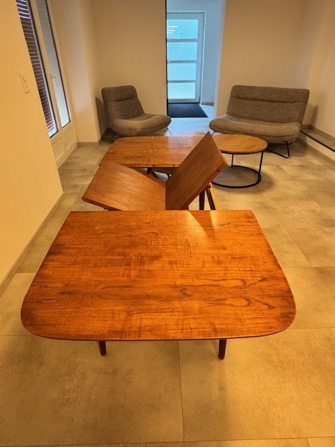 Table extensible d’inspiration scandinave – fin des années 1940 – Bild 7
