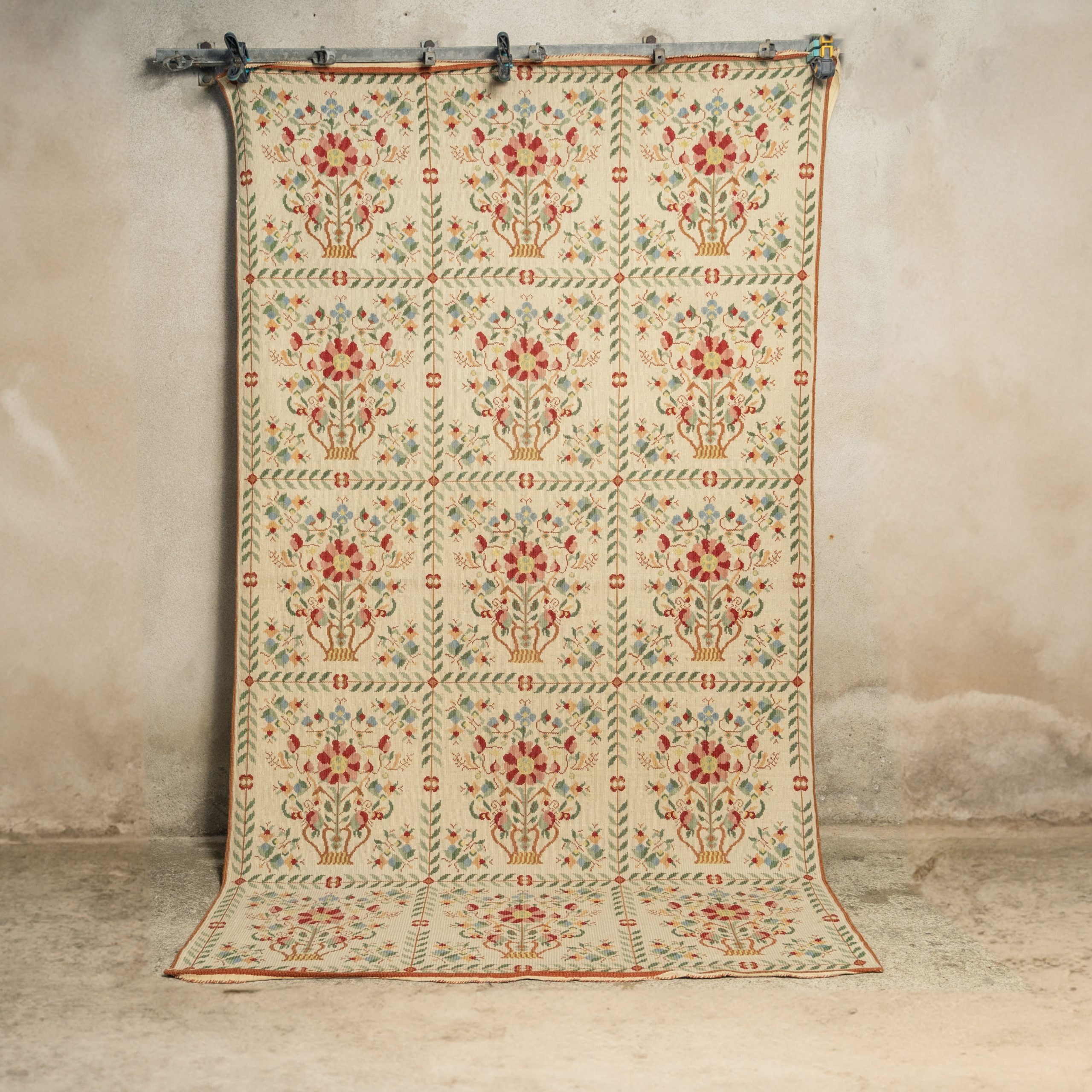 Grande tenture brodée grecque ou tapis – Bild 2