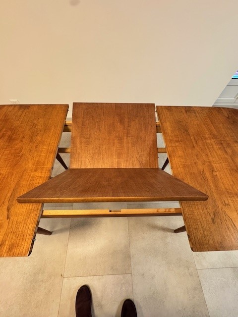 Table extensible d’inspiration scandinave – fin des années 1940 – Bild 8