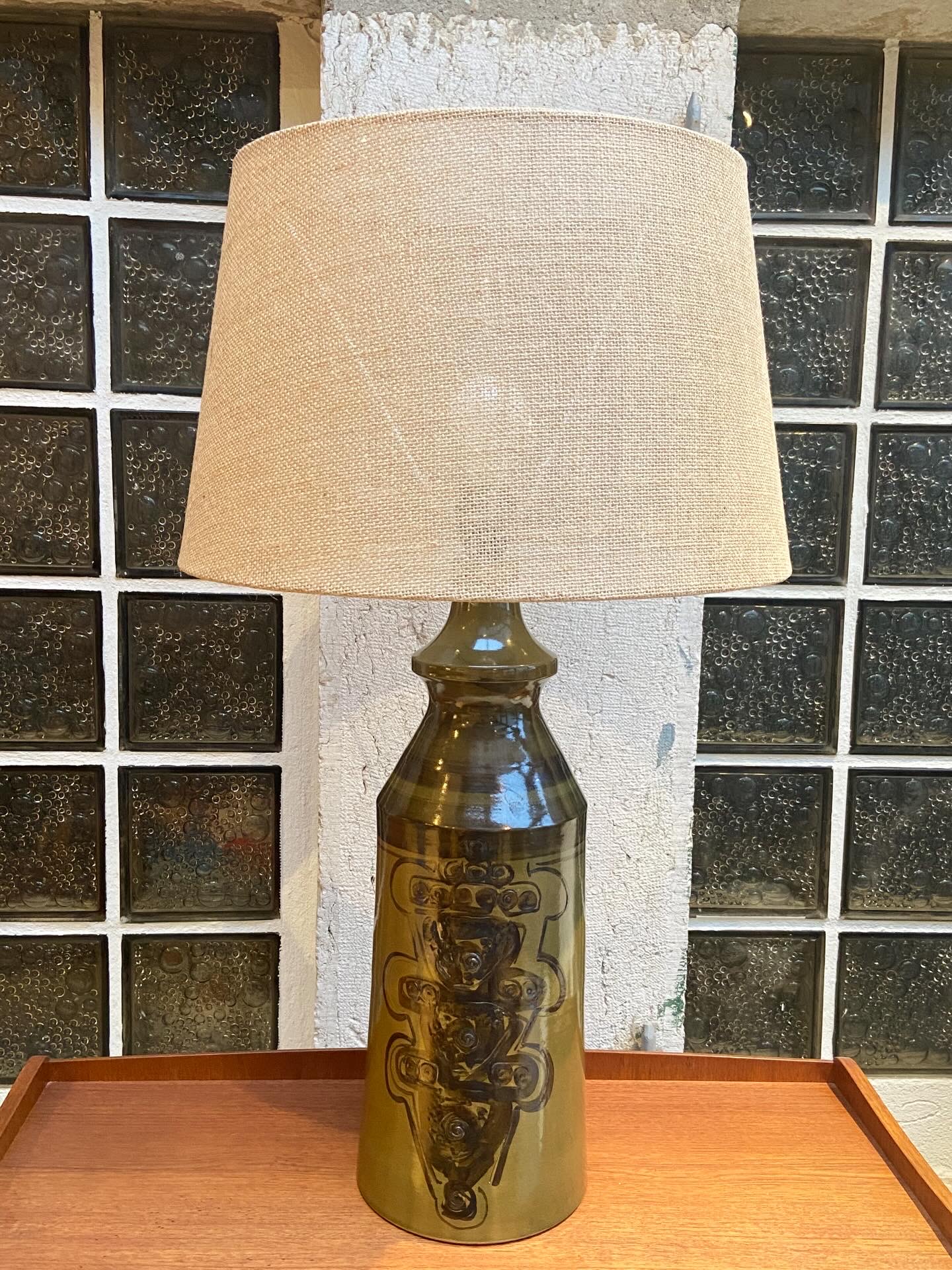 Grande lampe vintage danoise – Bild 3