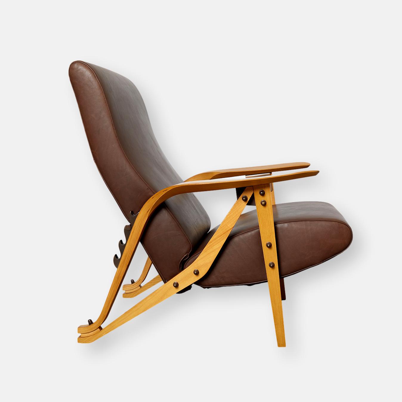 Fauteuil "Gilda" dessiné par Carlo Mollino