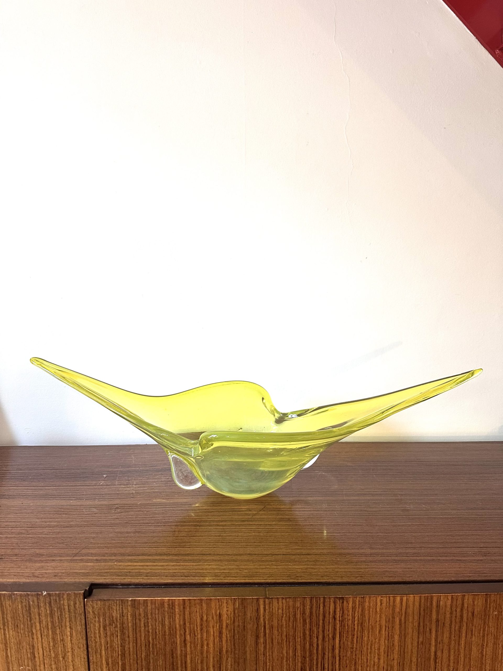Centre de table en verre soufflé 1960 – Bild 2
