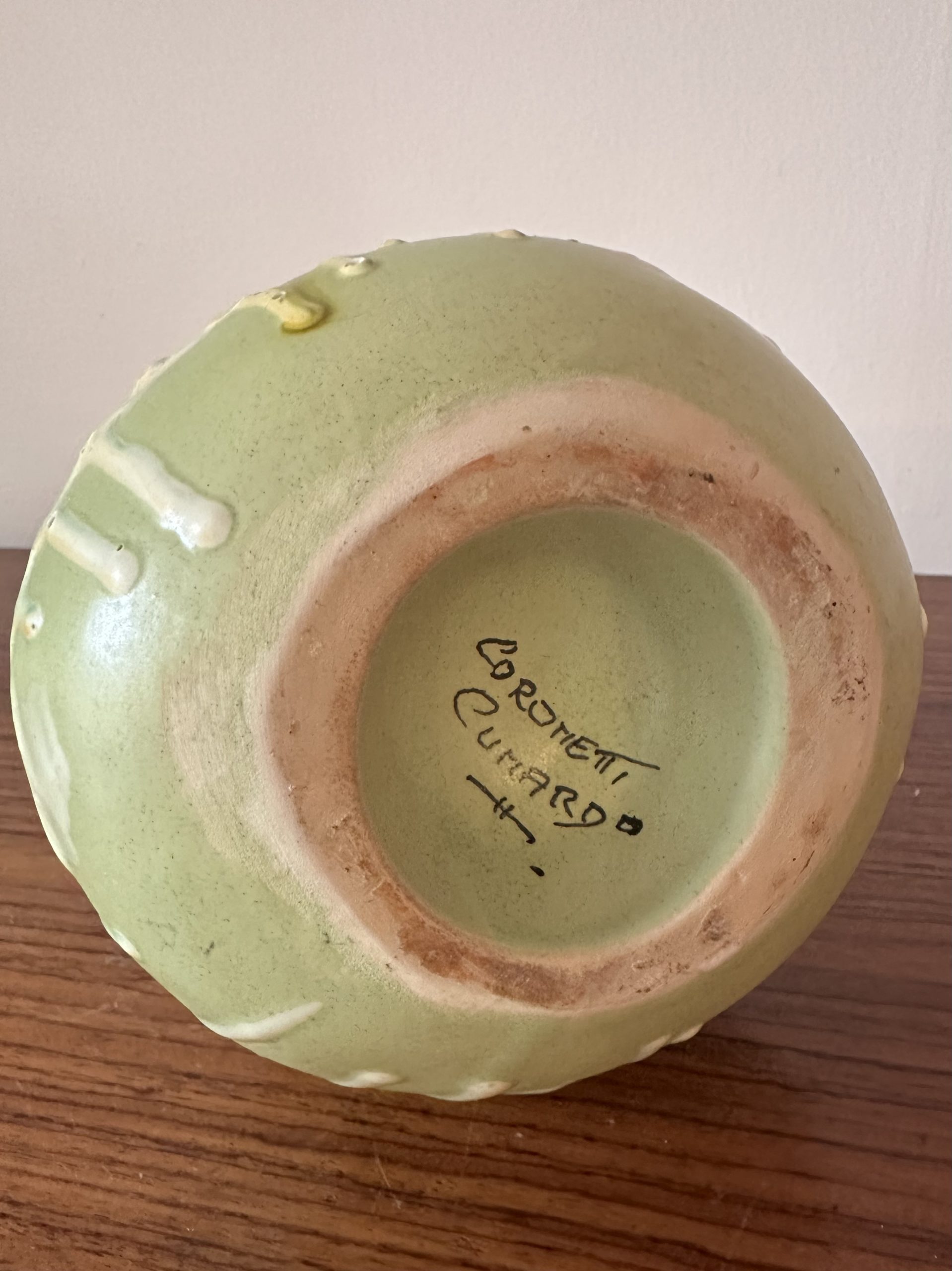 Vase en céramique Coronetti Cunardo, 1950–1960 – Bild 4