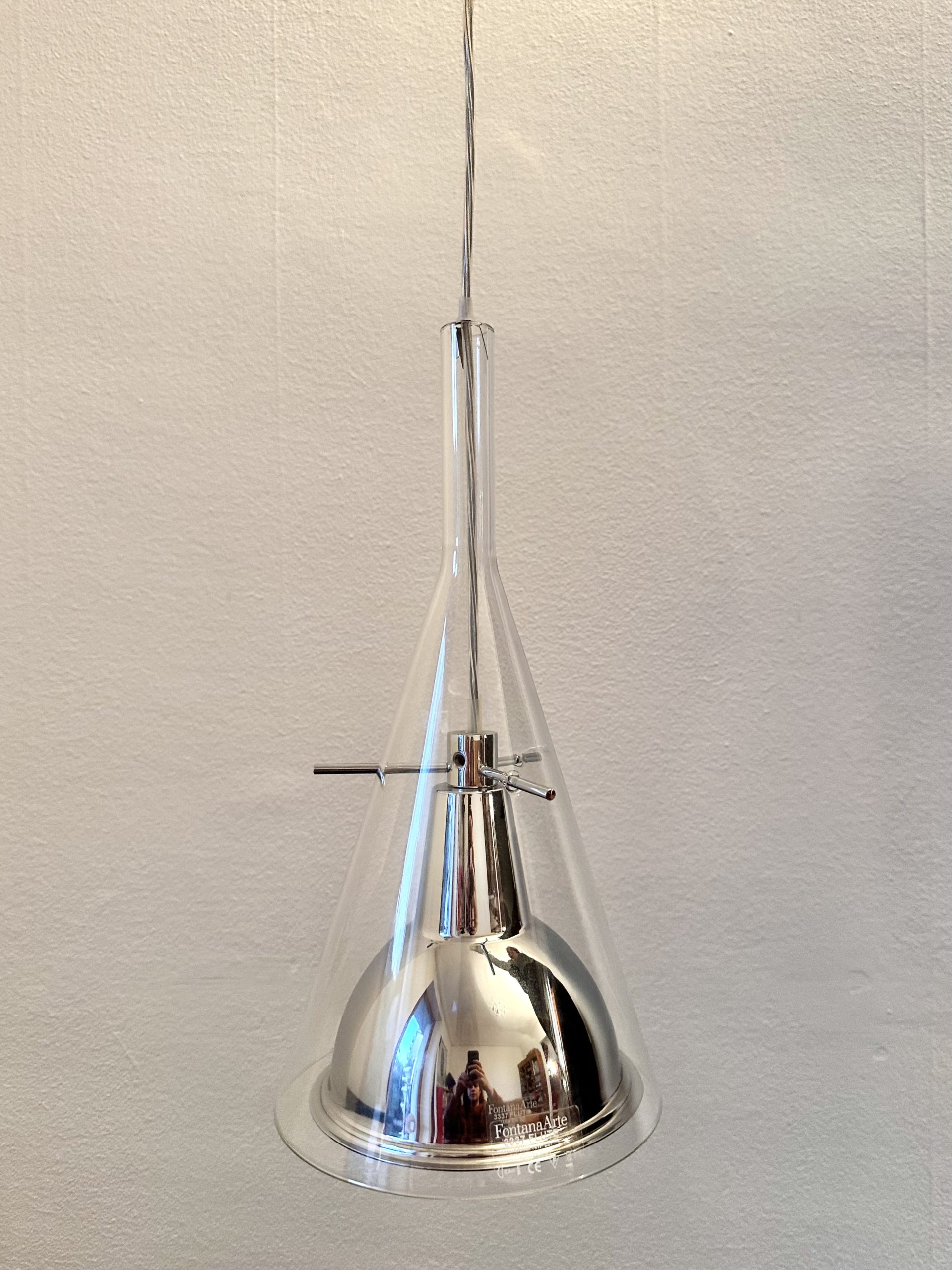 Suspension Flute par Franco Raggi pour FontanaArte – Bild 2