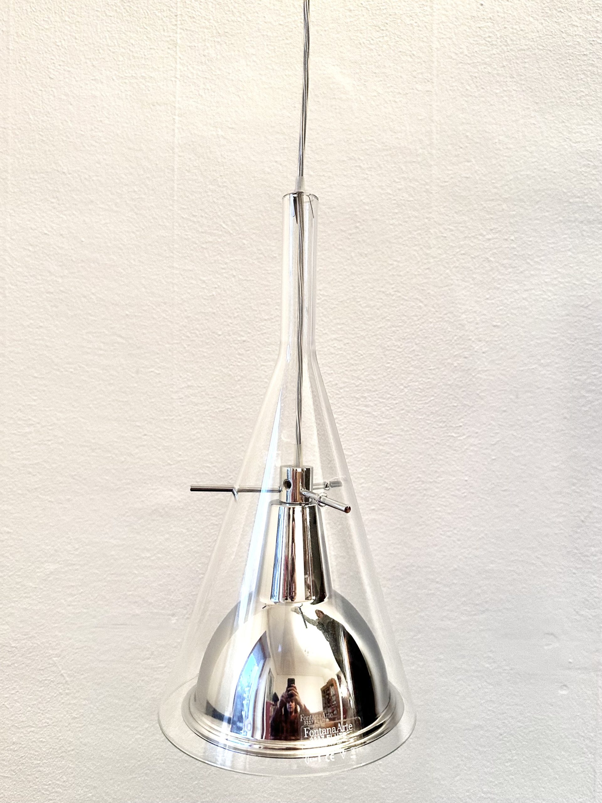 Suspension Flute par Franco Raggi pour FontanaArte – Bild 3