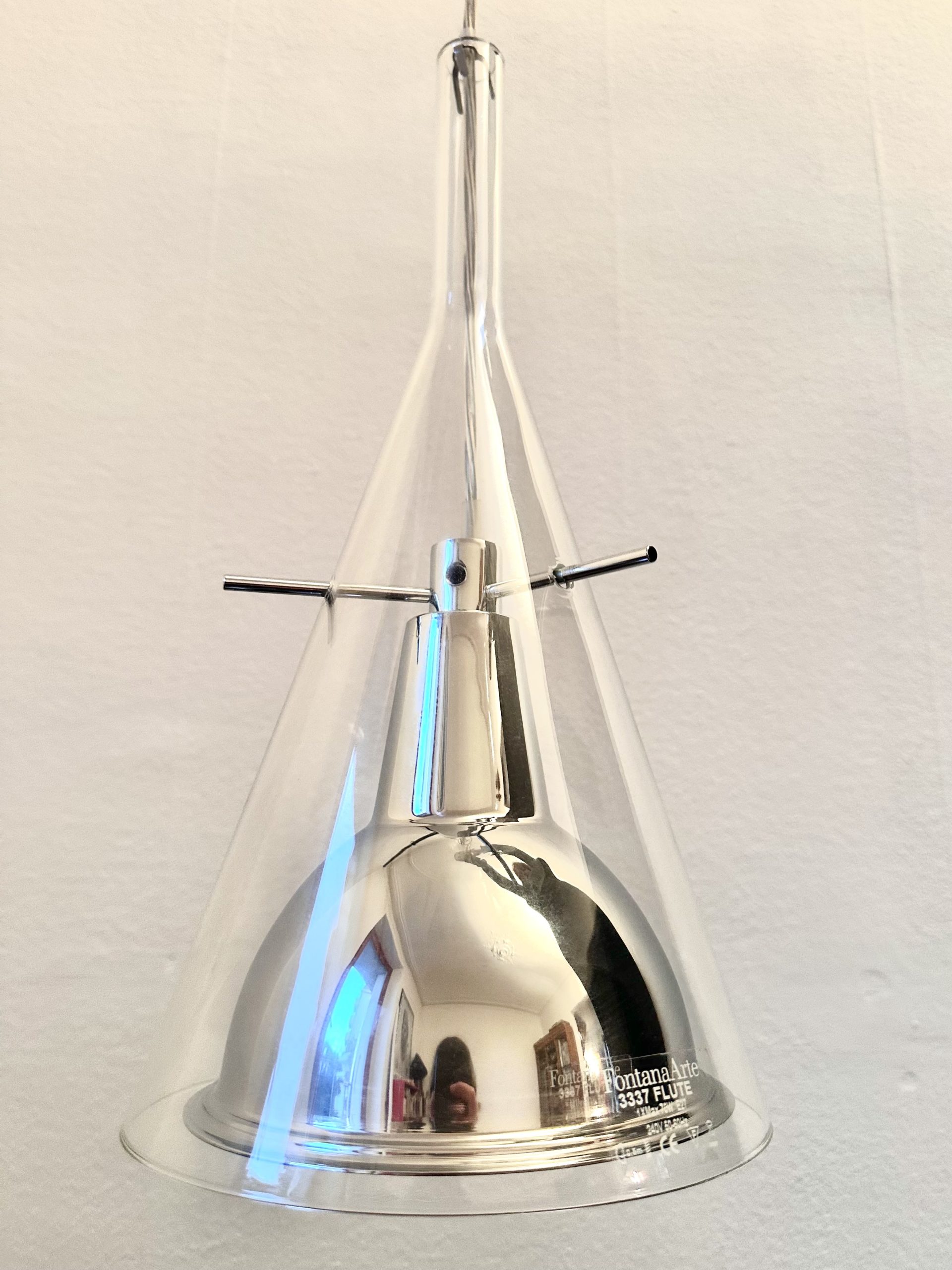 Suspension Flute par Franco Raggi pour FontanaArte – Bild 4