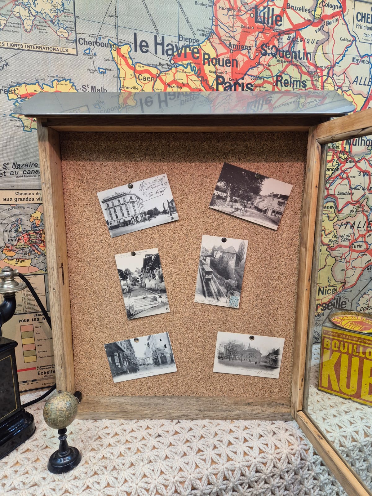 Ancien porte menu de restaurant – Image 7