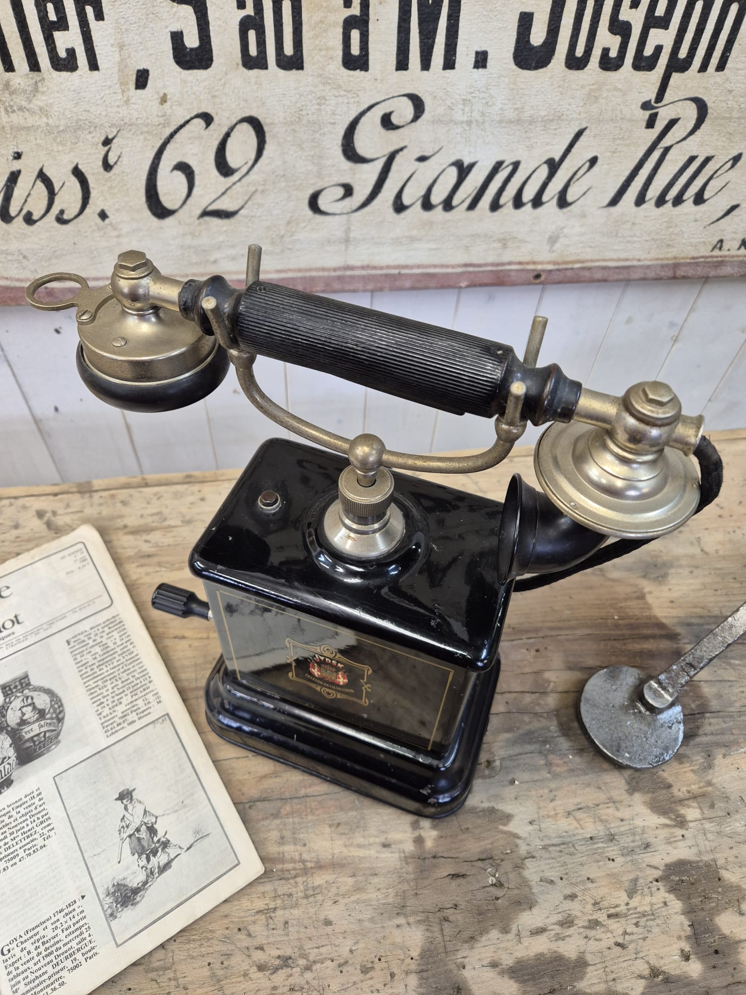 Ancien téléphone Jydsk – Image 6