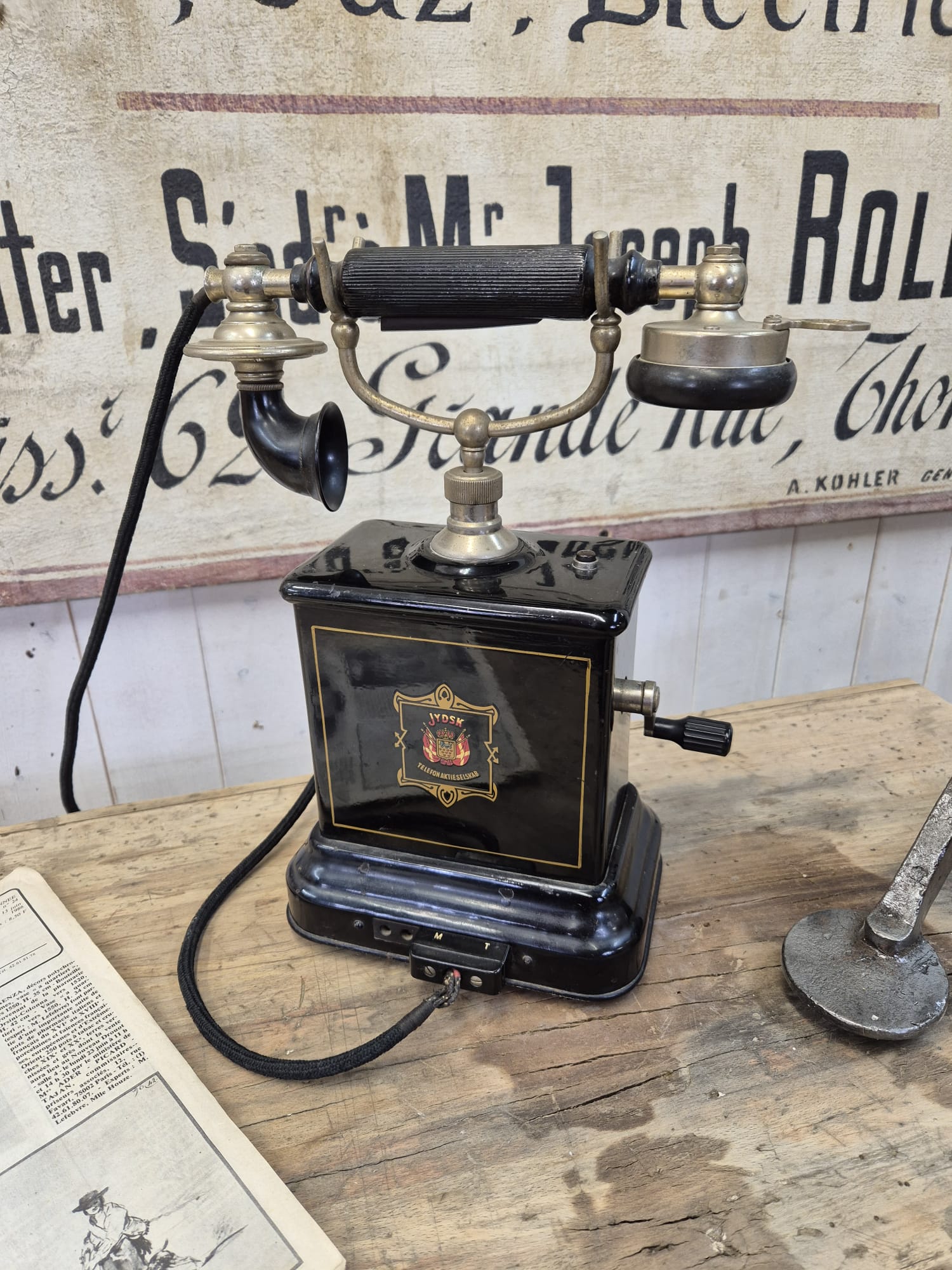 Ancien téléphone Jydsk – Image 3