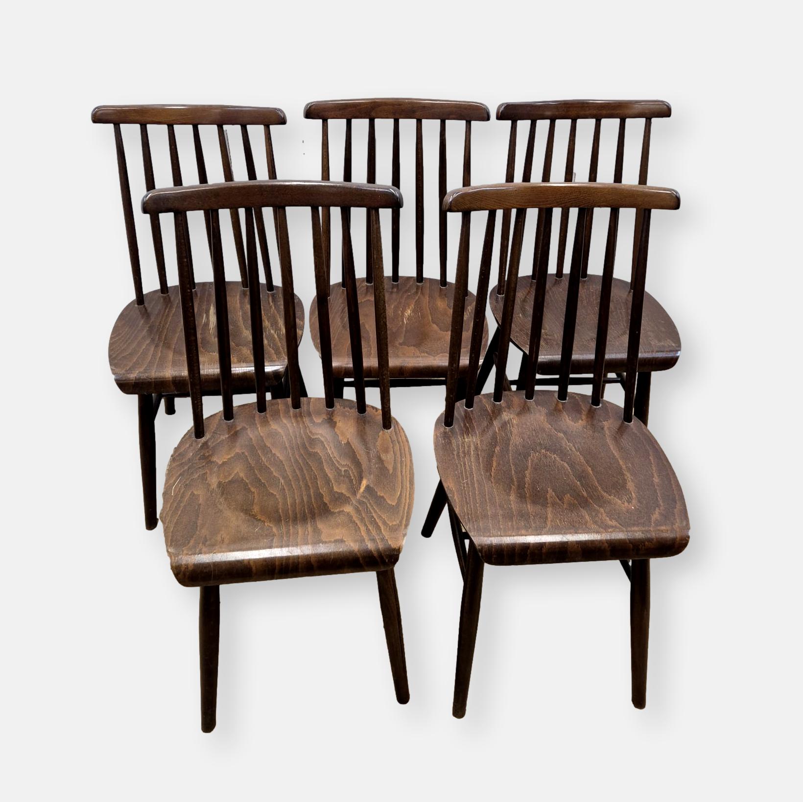 Chaises Fanett vintage