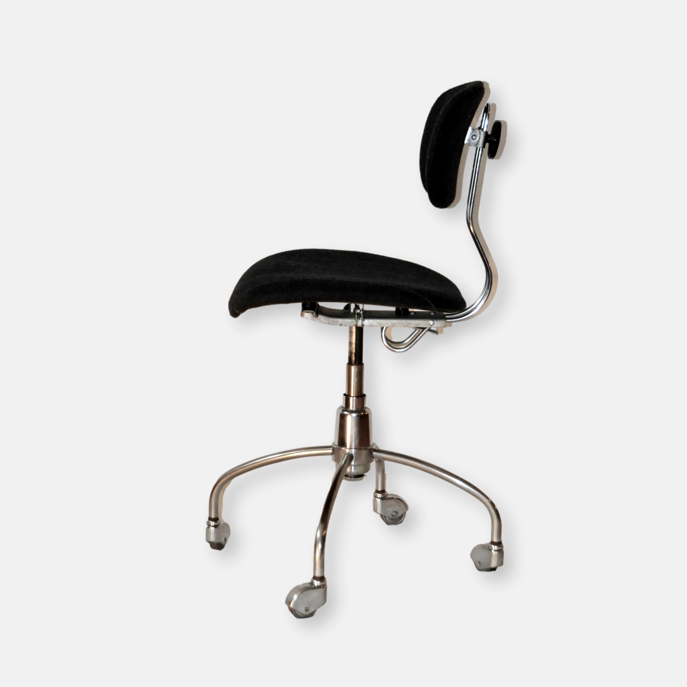 Chaise réglable d'Egon Eiermann pour Wilde und Spieth