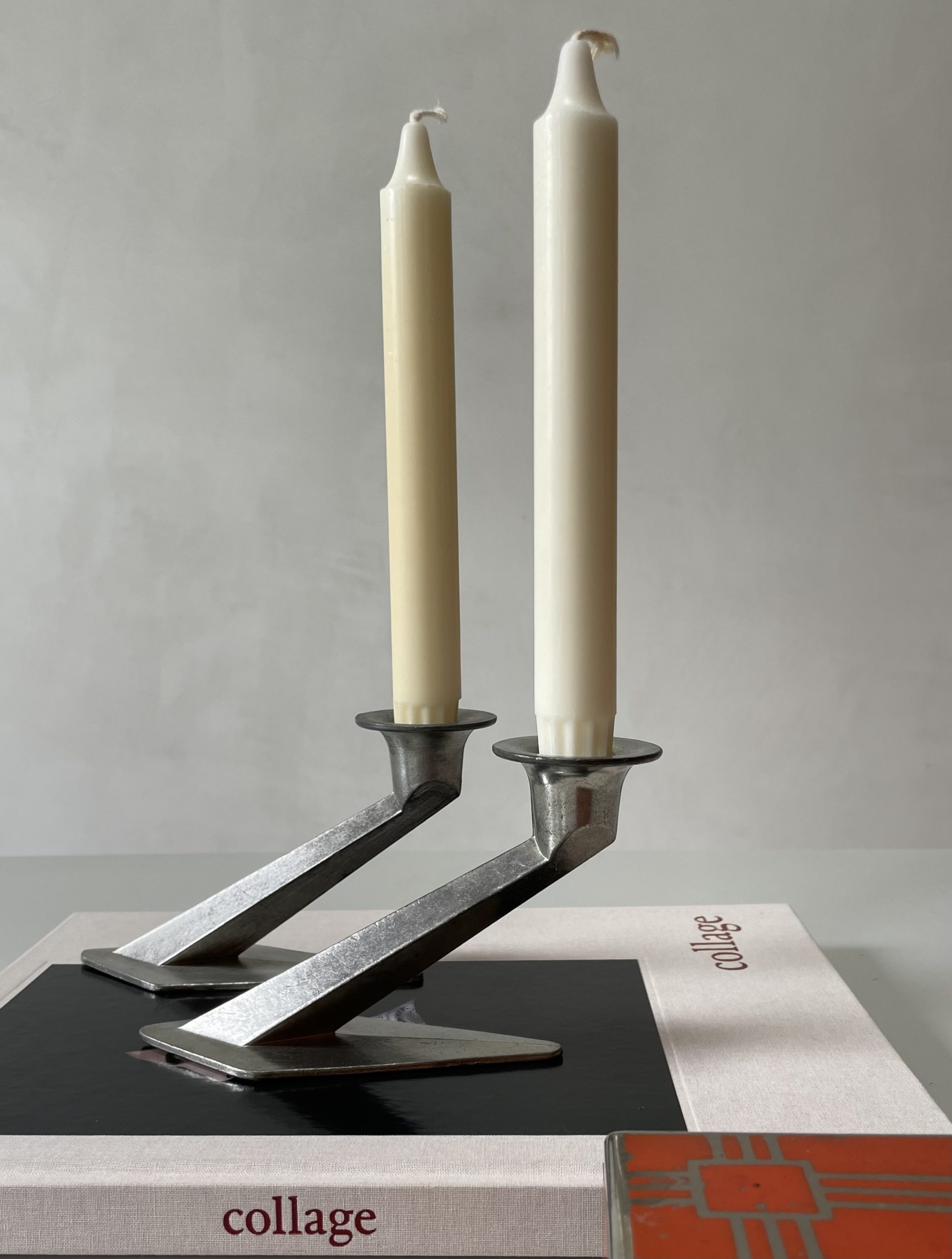 Bougeoirs zoomorphes en étain Neeser 1950 – Image 16