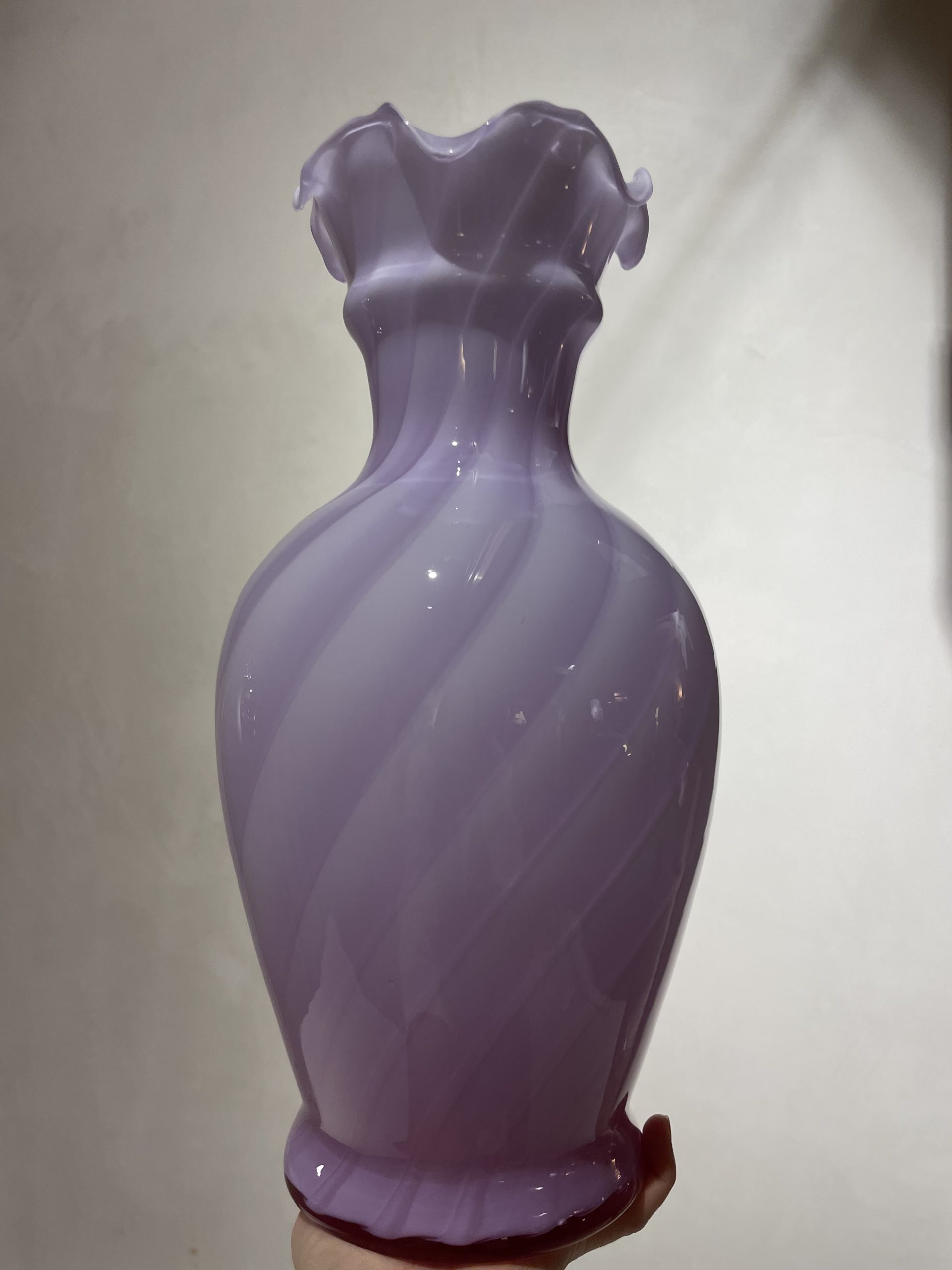 Grand vase couleur lavande – Bild 6