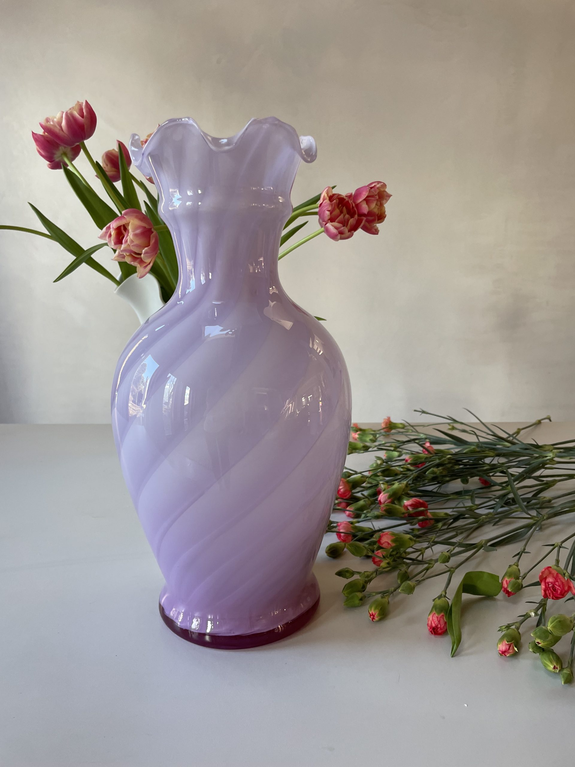 Grand vase couleur lavande – Bild 13