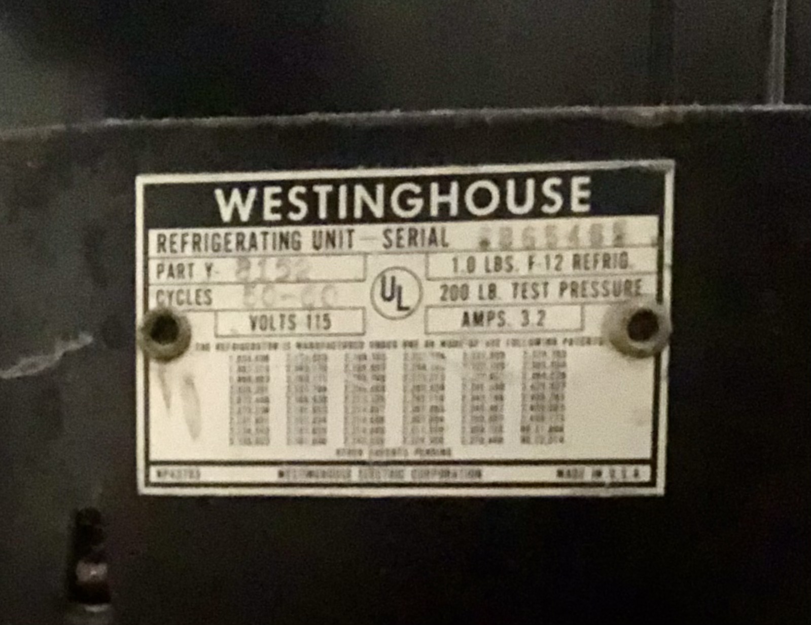 Frigo Westinghouse années 50-60 – Bild 7