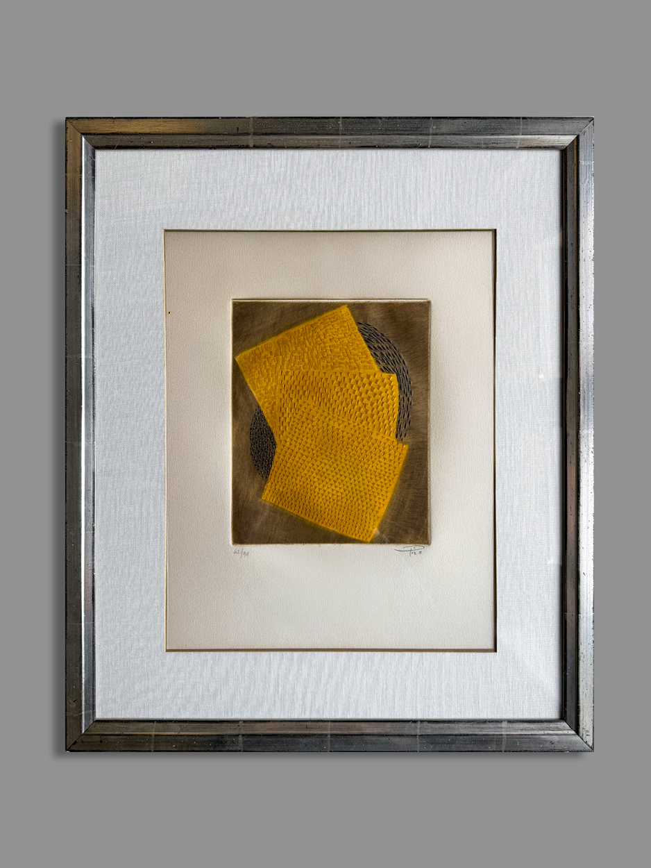 Gravure originale de Arthur Luiz Piza (1928-2017) – Bild 2