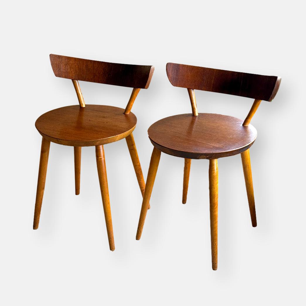Paire de chaises 50's Ferdinand Lundquist & Co