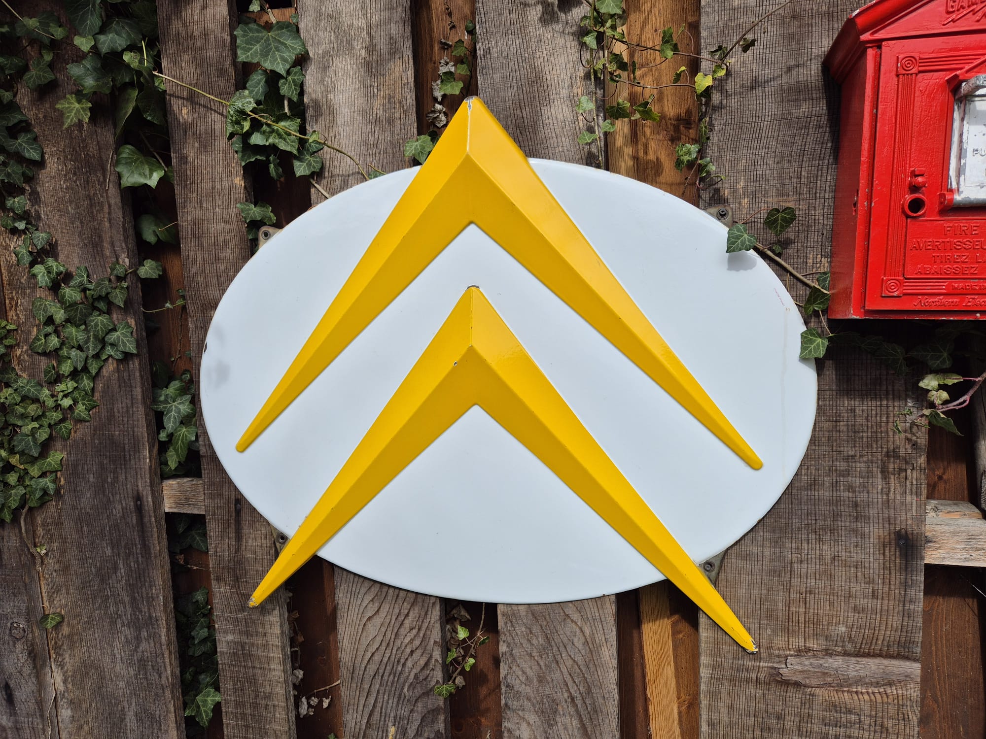 Ancienne plaque émaillée Citroën – Image 4