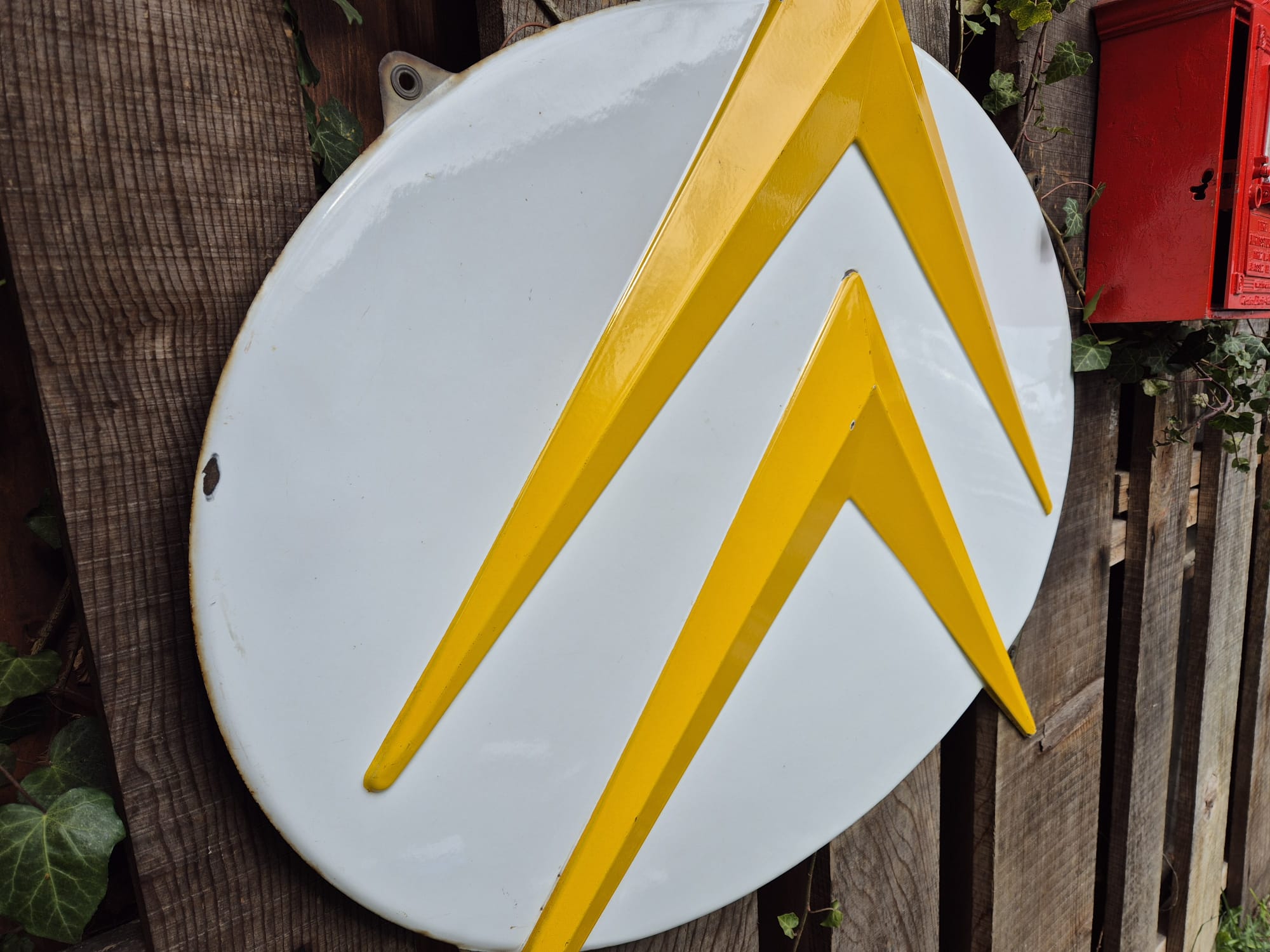 Ancienne plaque émaillée Citroën – Image 6
