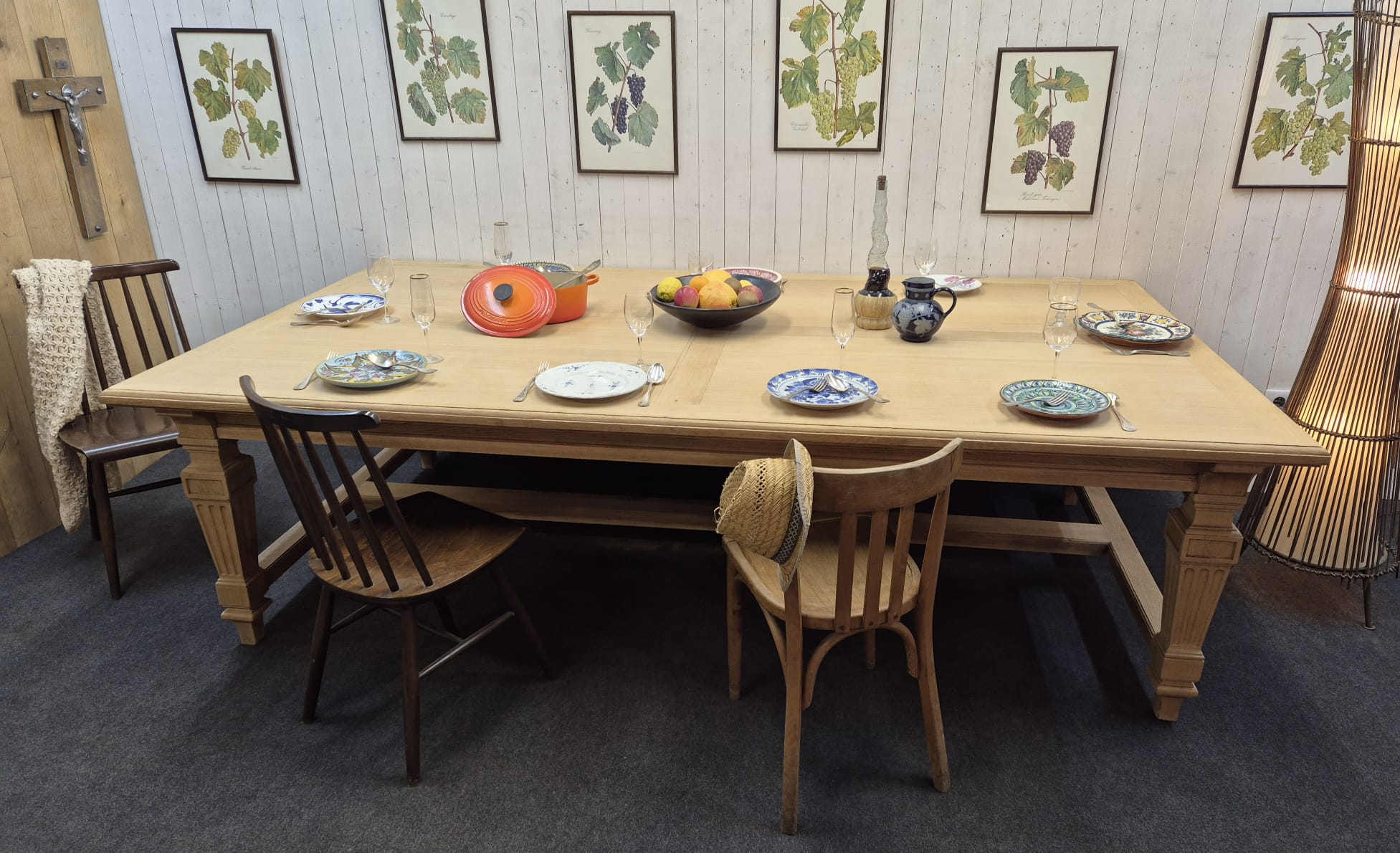 Ancienne table Banque de France – Image 3