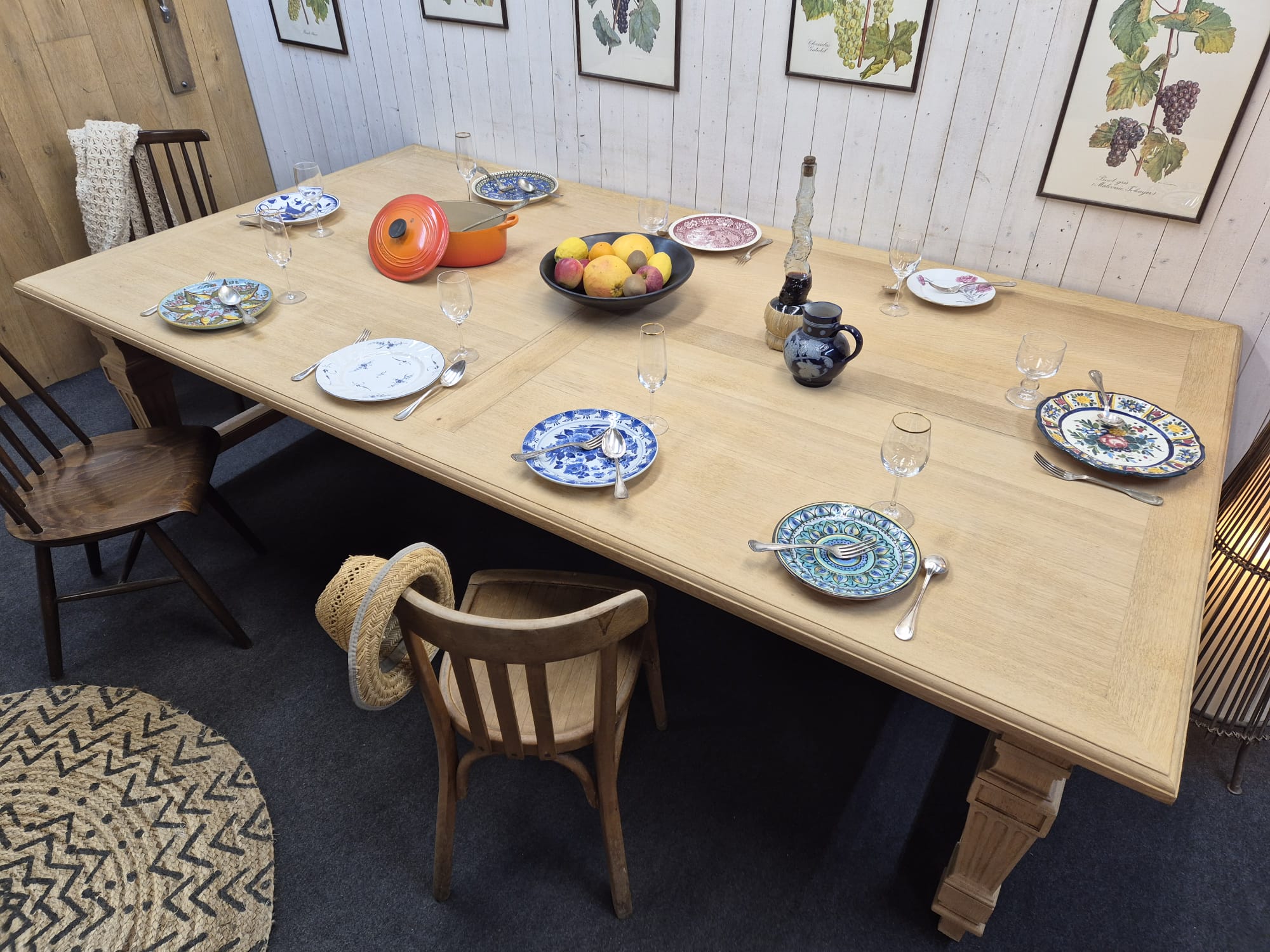 Ancienne table Banque de France – Image 5