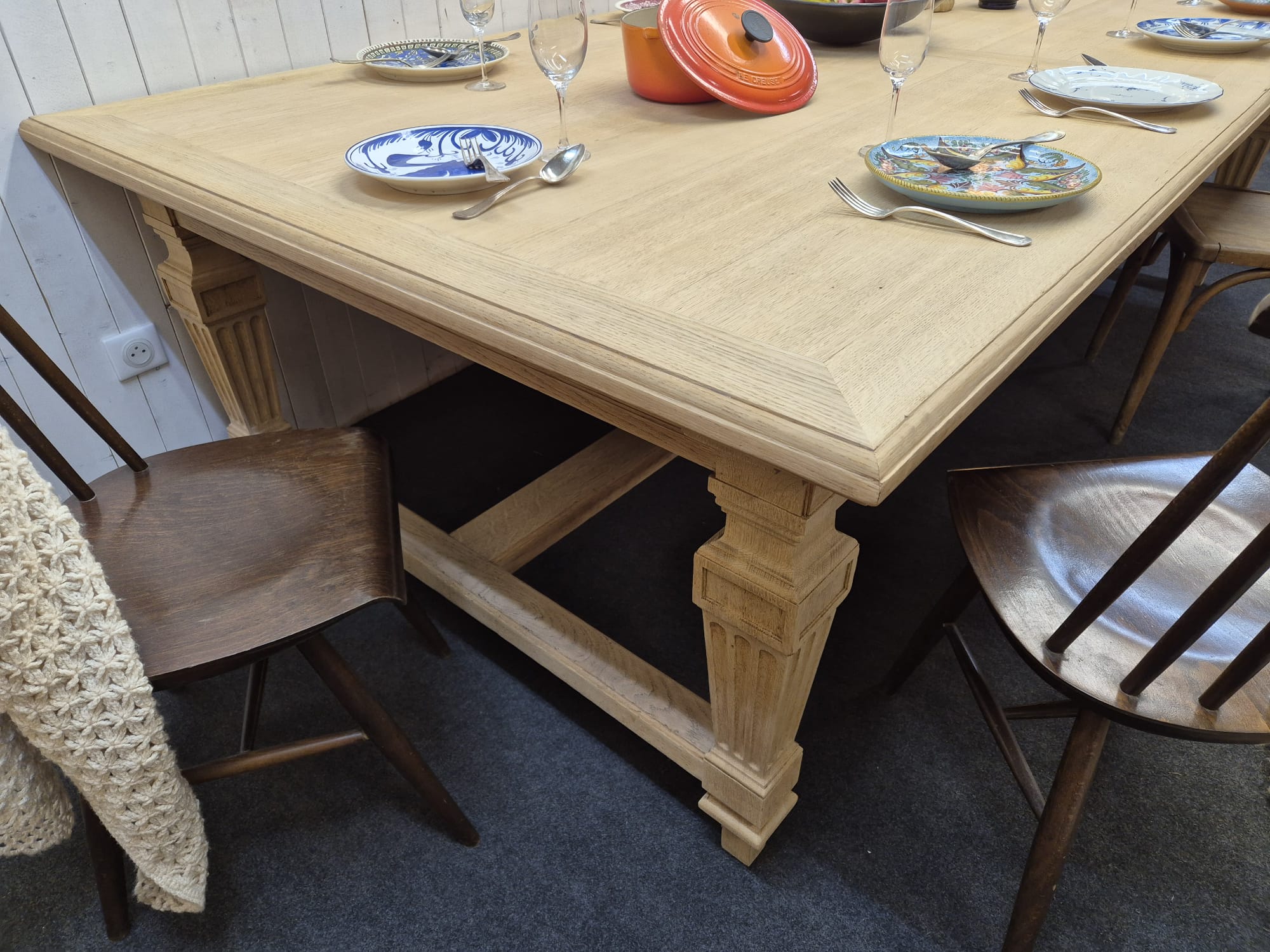 Ancienne table Banque de France – Image 8