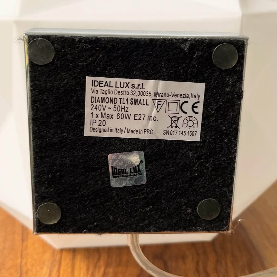 Lampe à poser géométrique style art déco – Bild 4