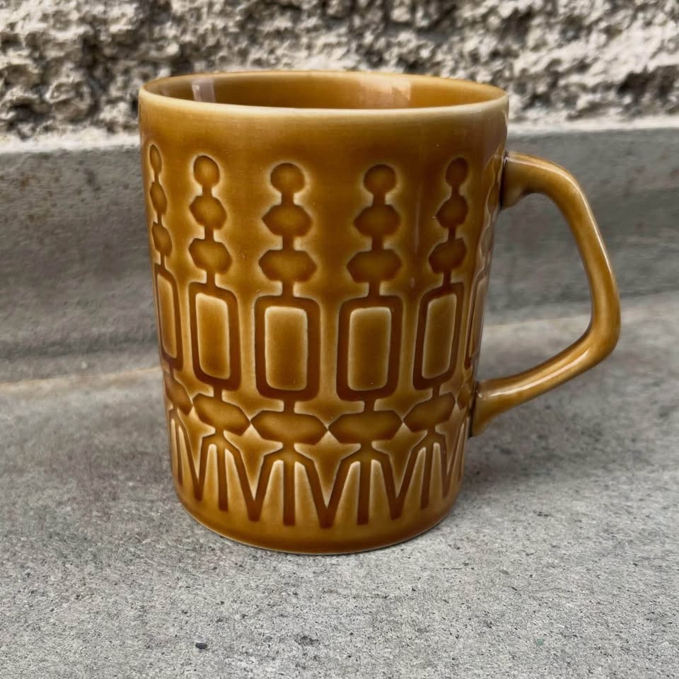 Paire de tasses jaunes et vertes – Bild 6