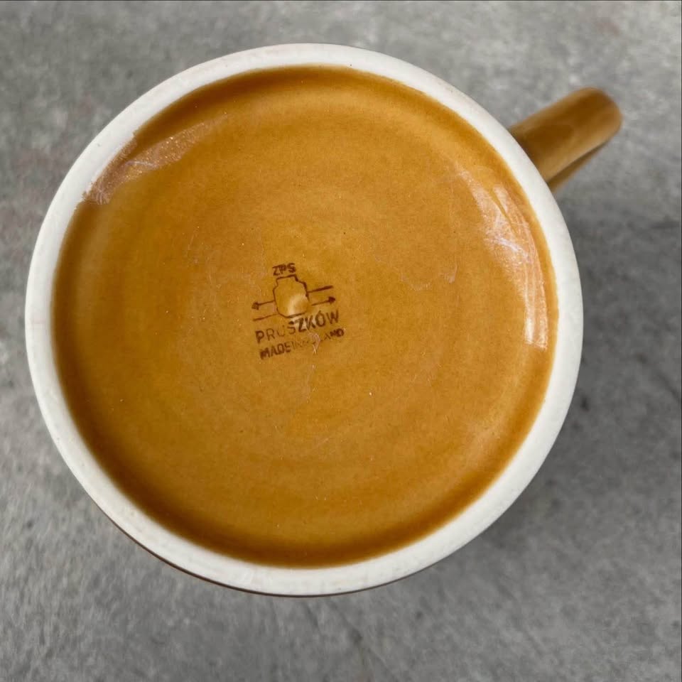 Paire de tasses jaunes et vertes – Bild 4