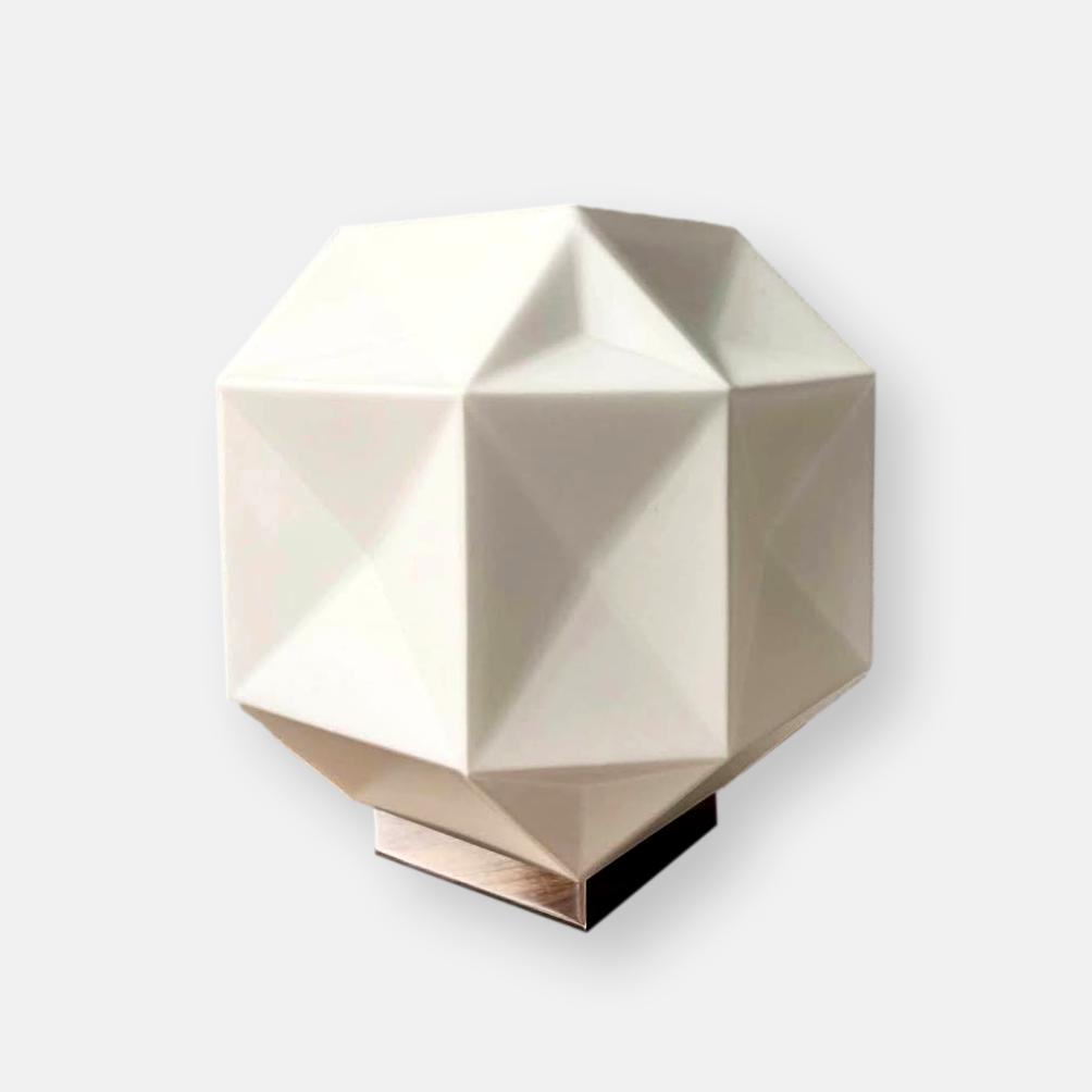 Lampe à poser géométrique style art déco