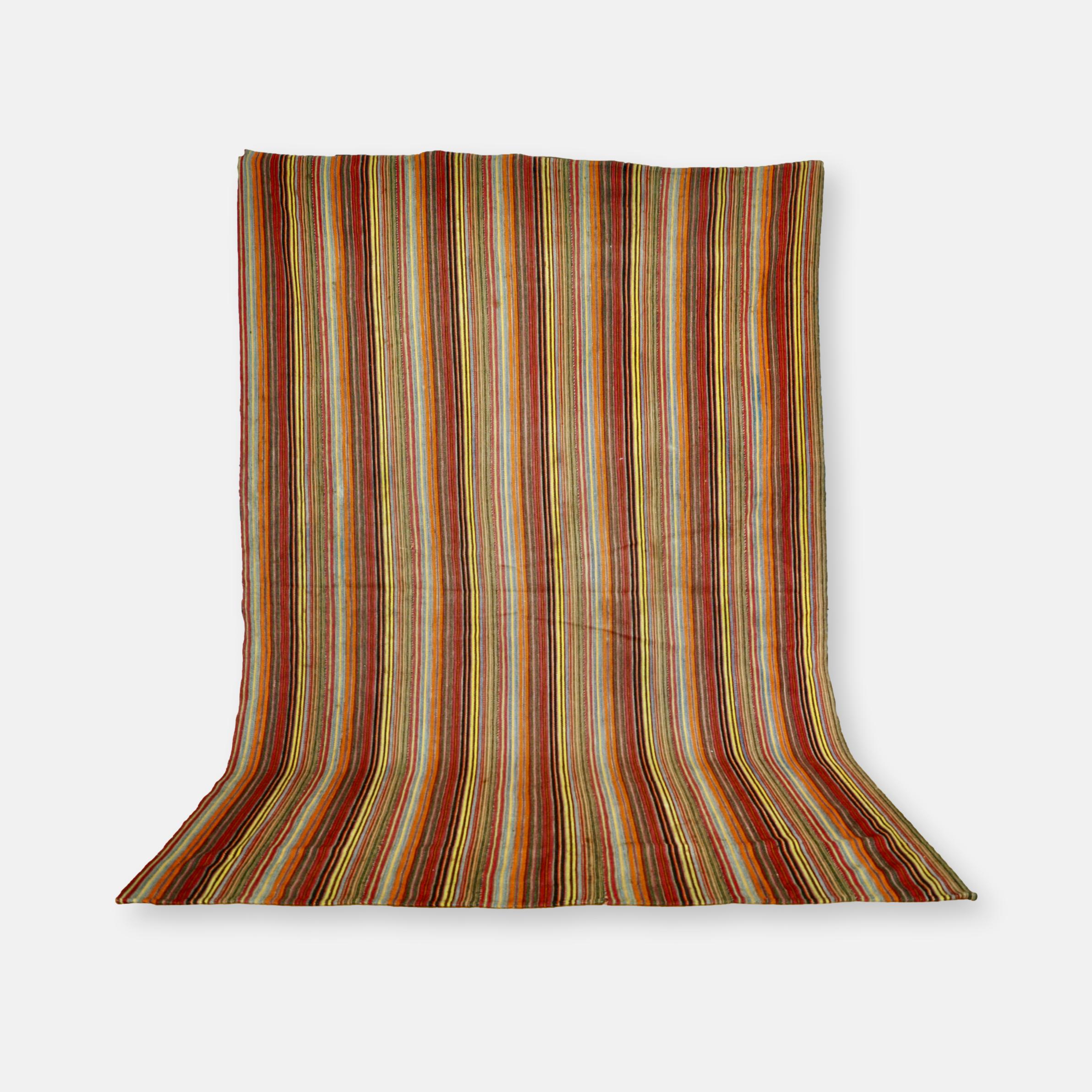 Grande couverture tissée ou tapis