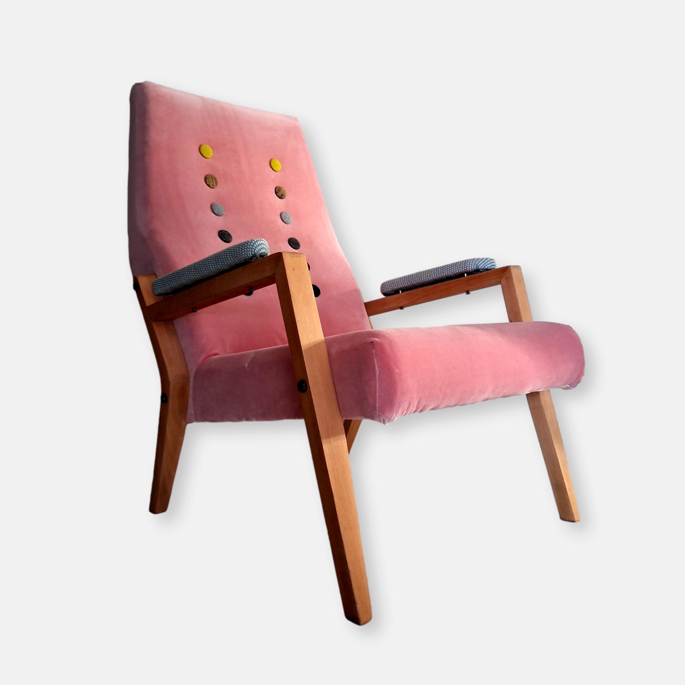 Fauteuil tchèque des années 50