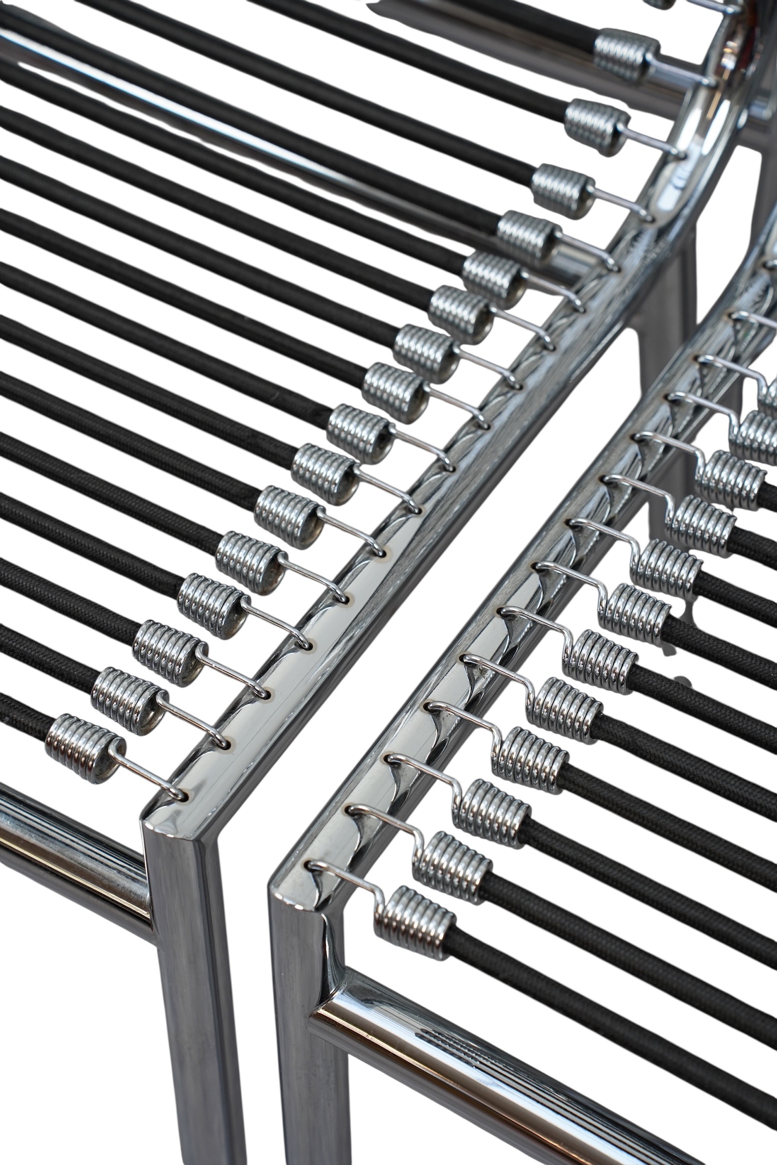 Ensemble de 6 chaises Sandows par René Herbst pour Pallucco – Image 3