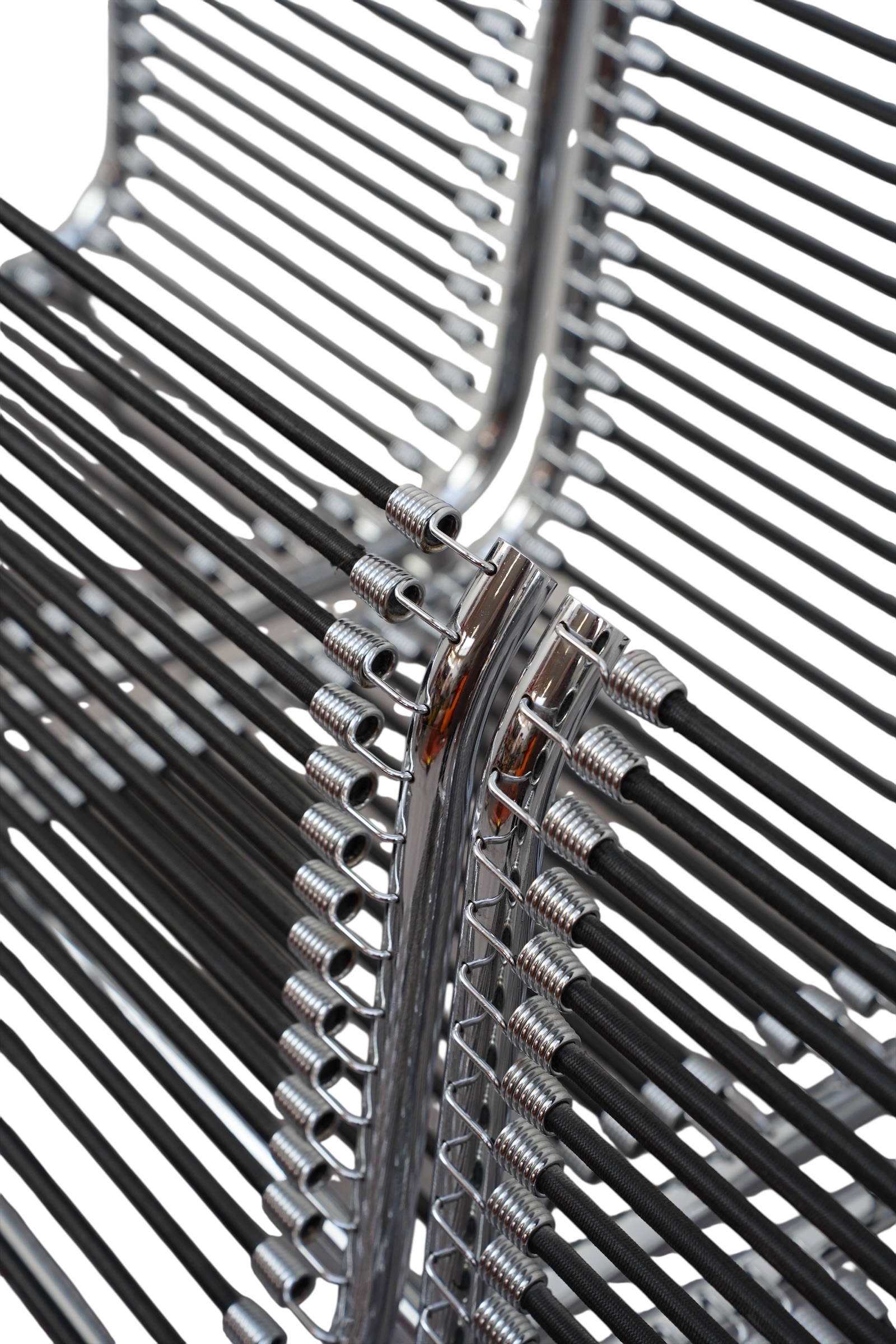 Ensemble de 6 chaises Sandows par René Herbst pour Pallucco – Image 4