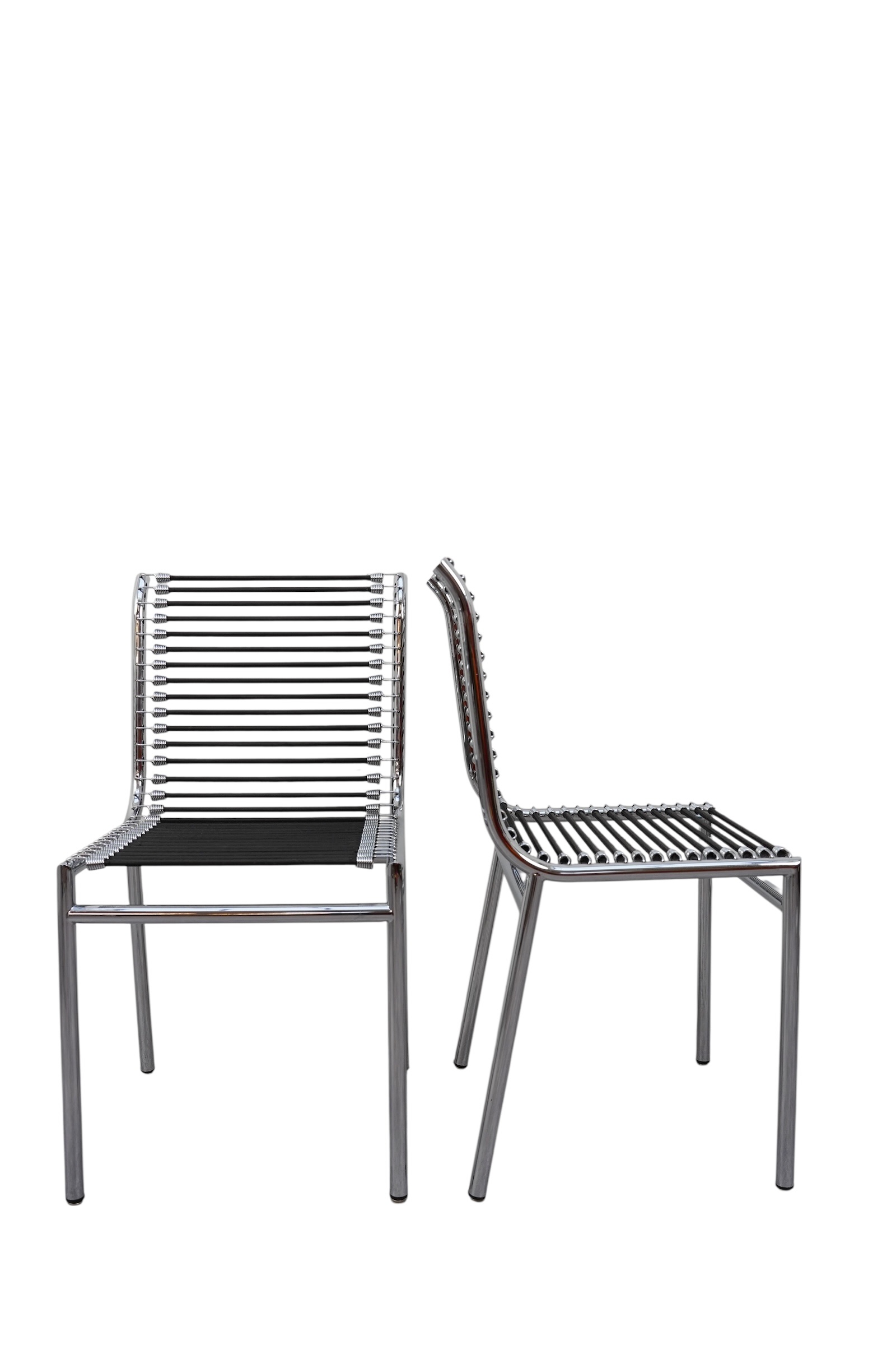 Ensemble de 6 chaises Sandows par René Herbst pour Pallucco – Image 9