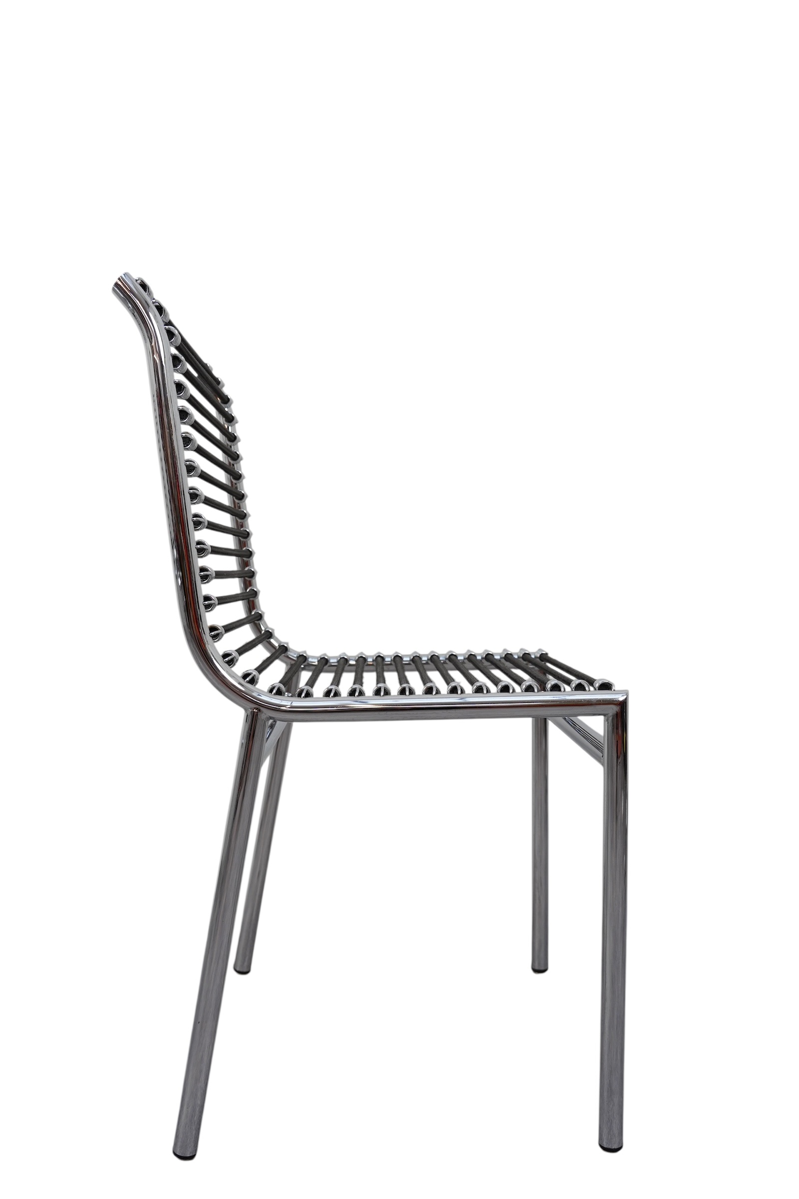 Ensemble de 6 chaises Sandows par René Herbst pour Pallucco – Image 10