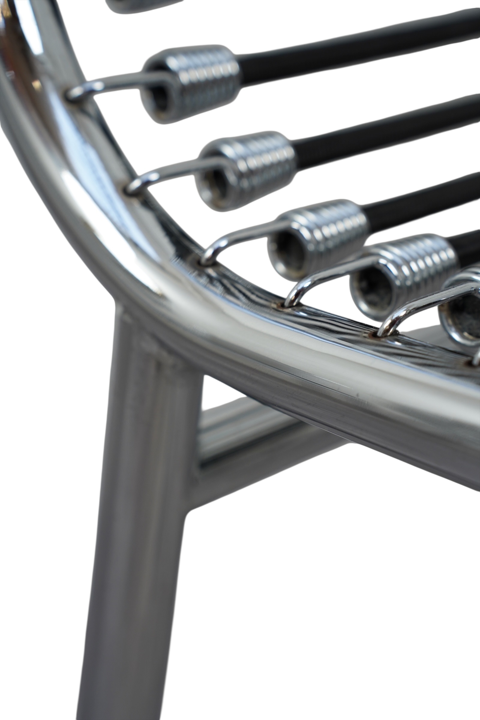 Ensemble de 6 chaises Sandows par René Herbst pour Pallucco – Image 13