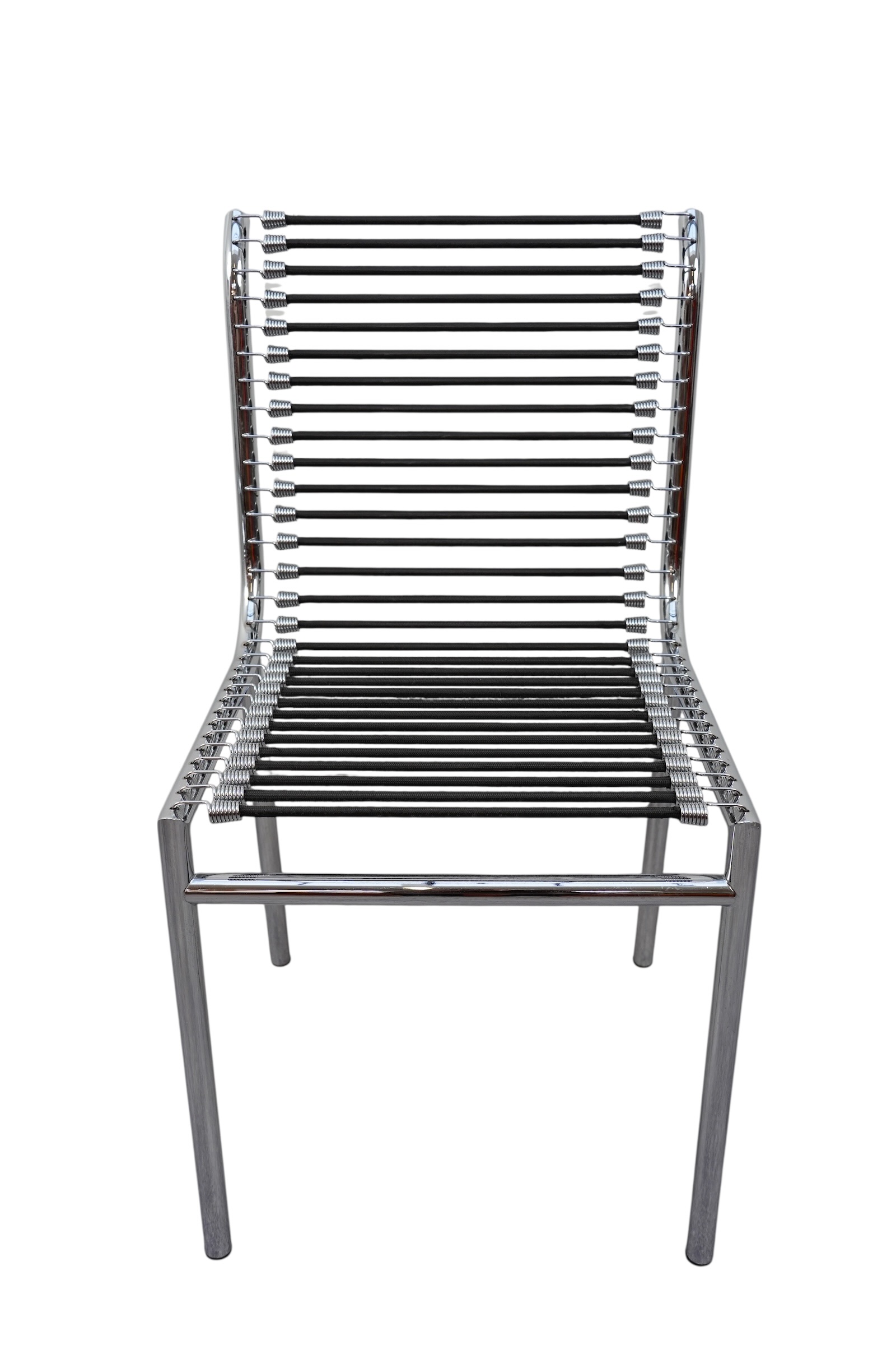 Ensemble de 6 chaises Sandows par René Herbst pour Pallucco – Image 15