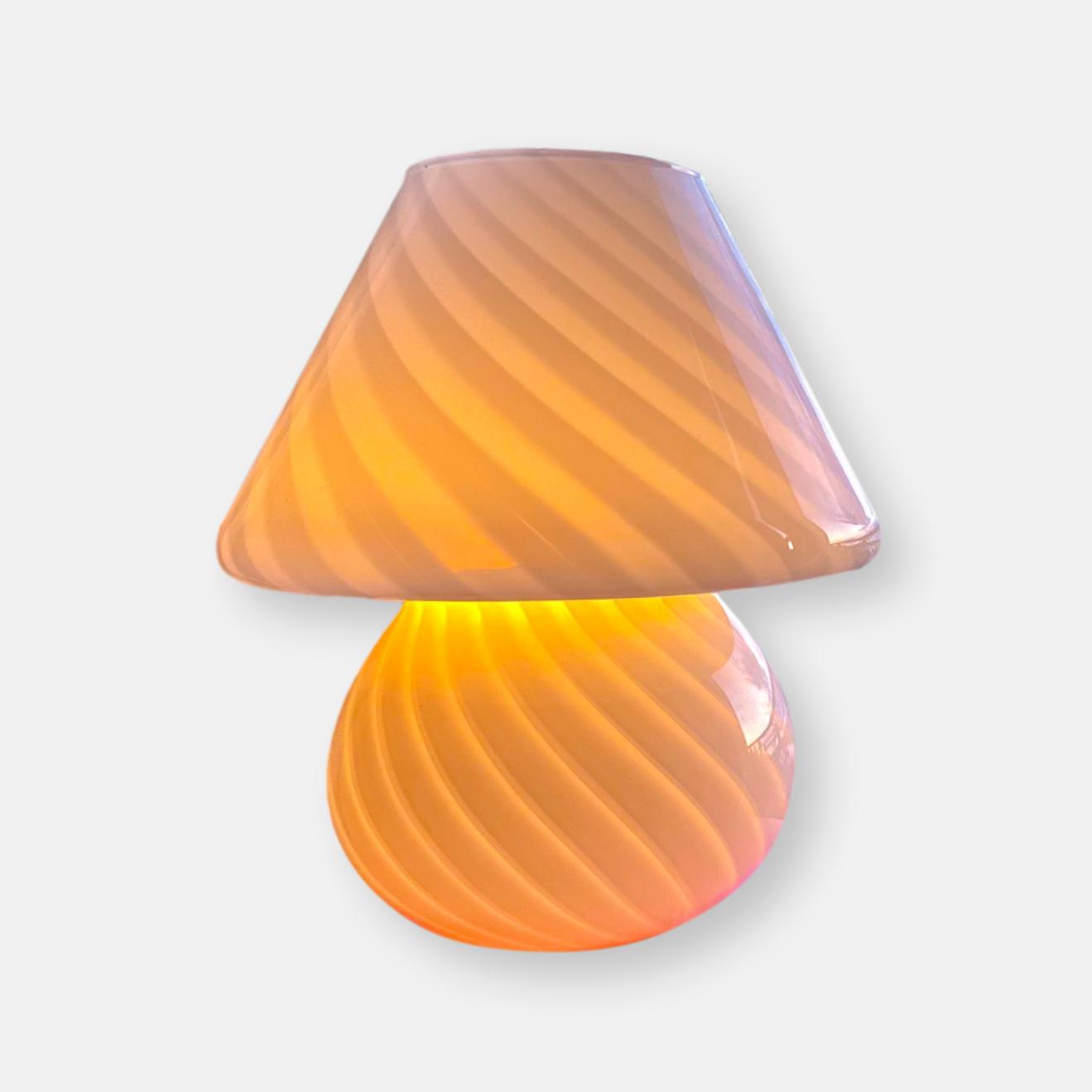 Lampe champignon Murano