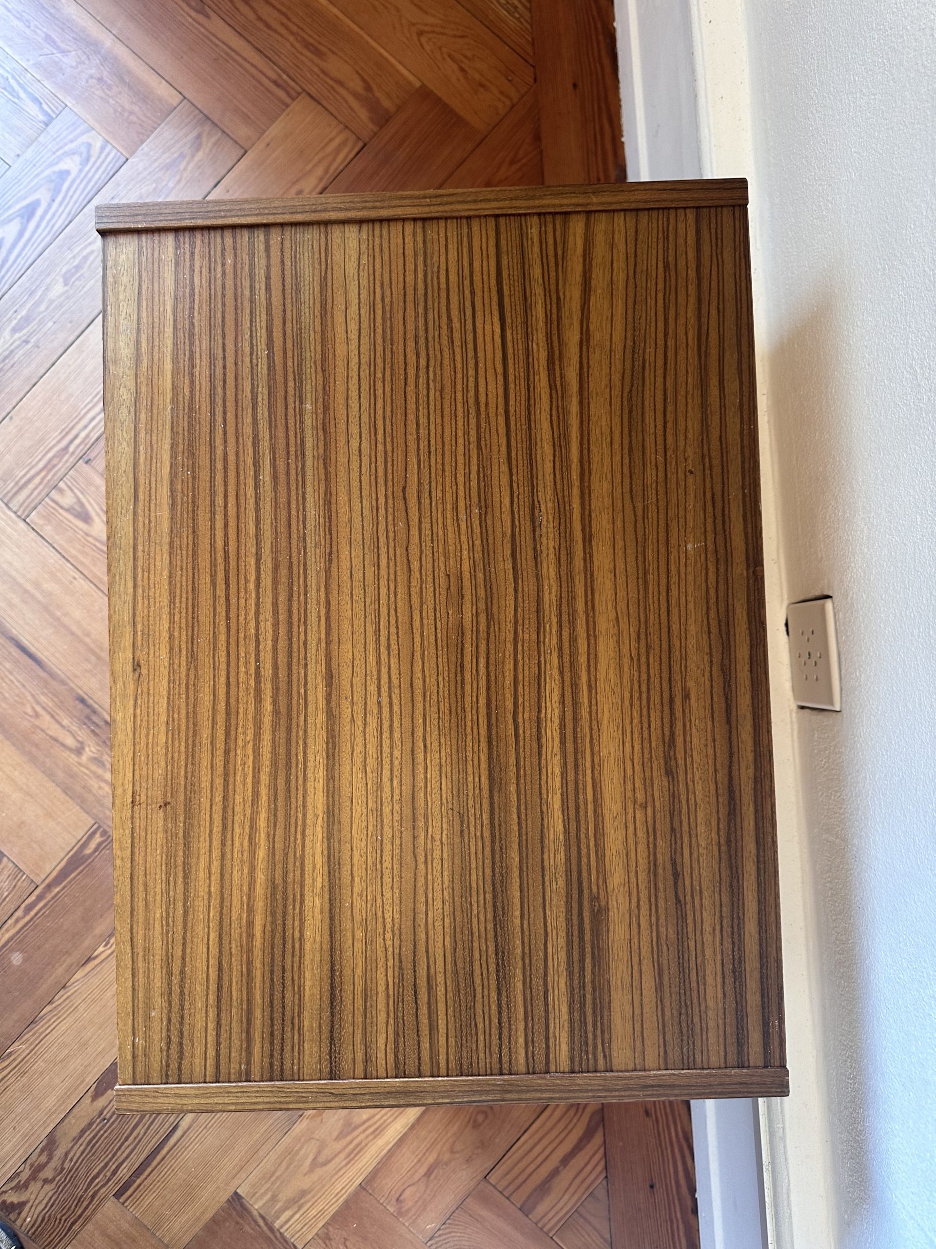 Table de chevet vintage 2 tiroirs – Bild 5