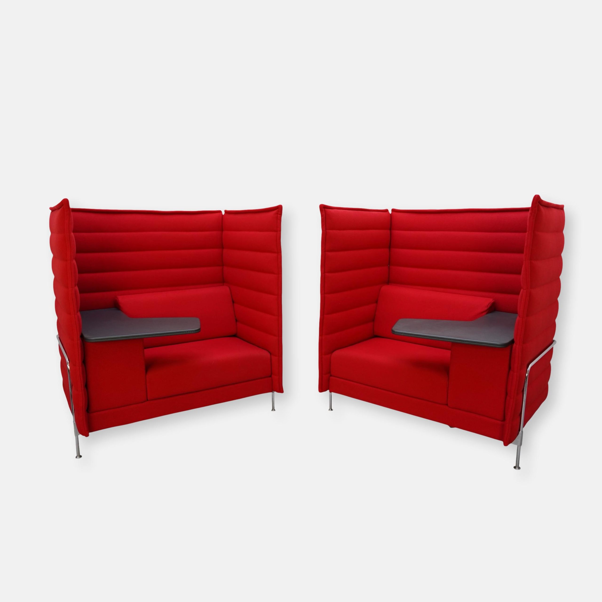 Station de travail modèle Alcove Work Highback Vitra